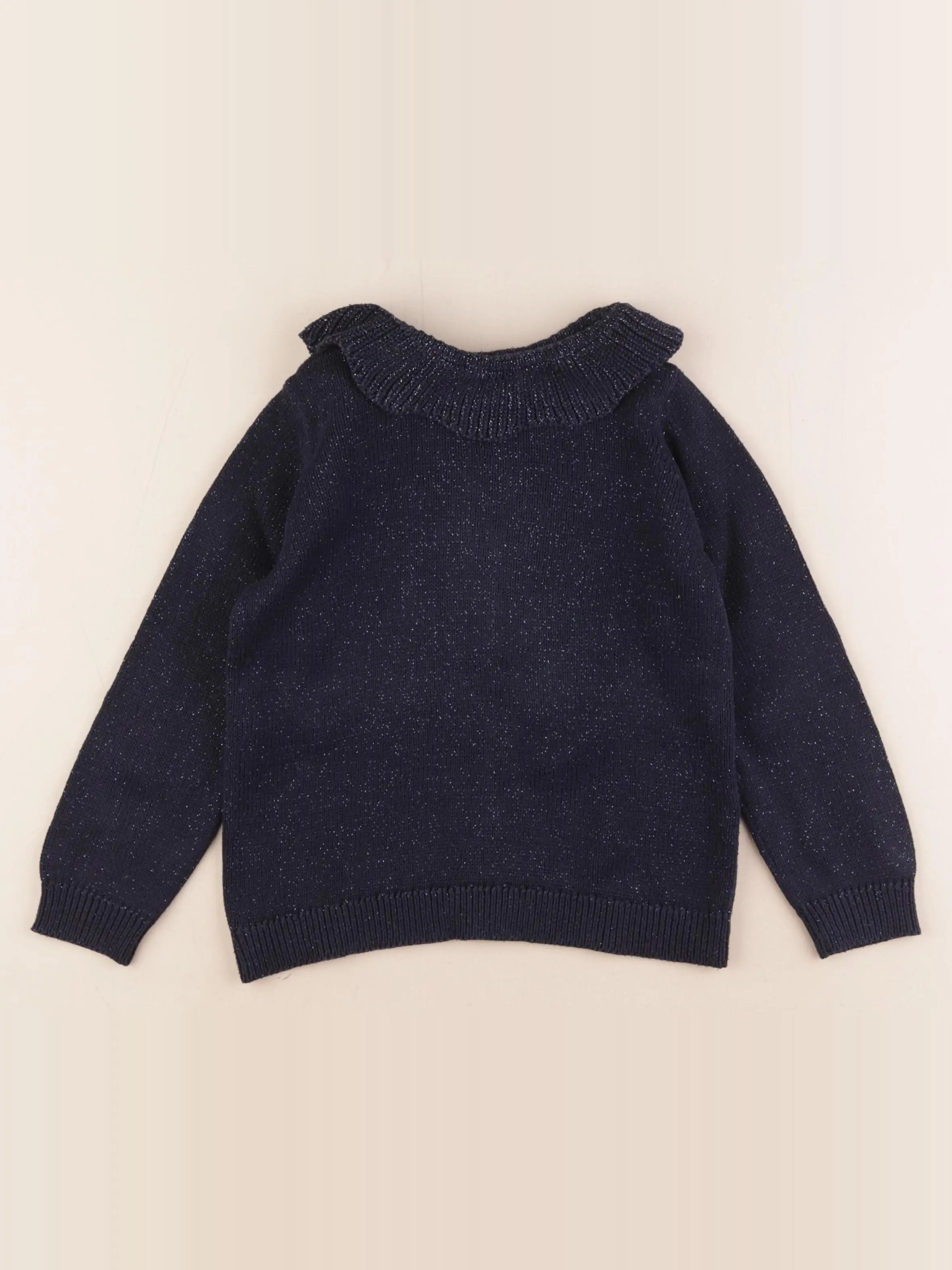 Vertbaudet - pull bleu - 6 ans