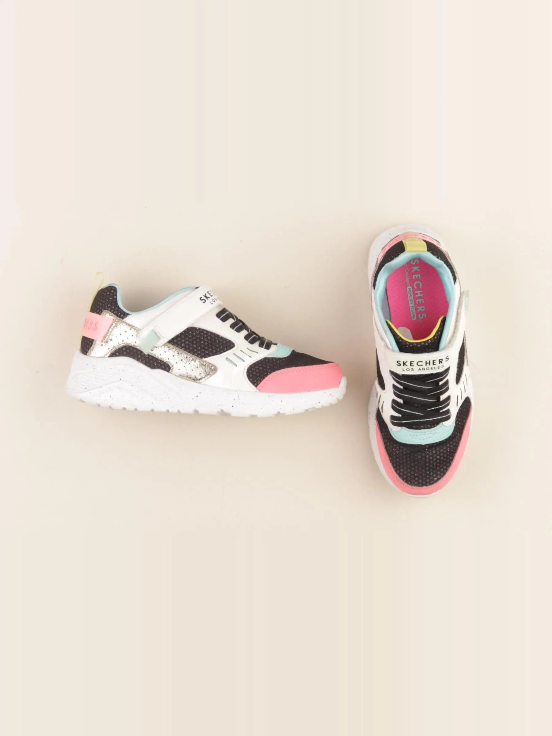 Skechers - baskets multicolore - pointure 31