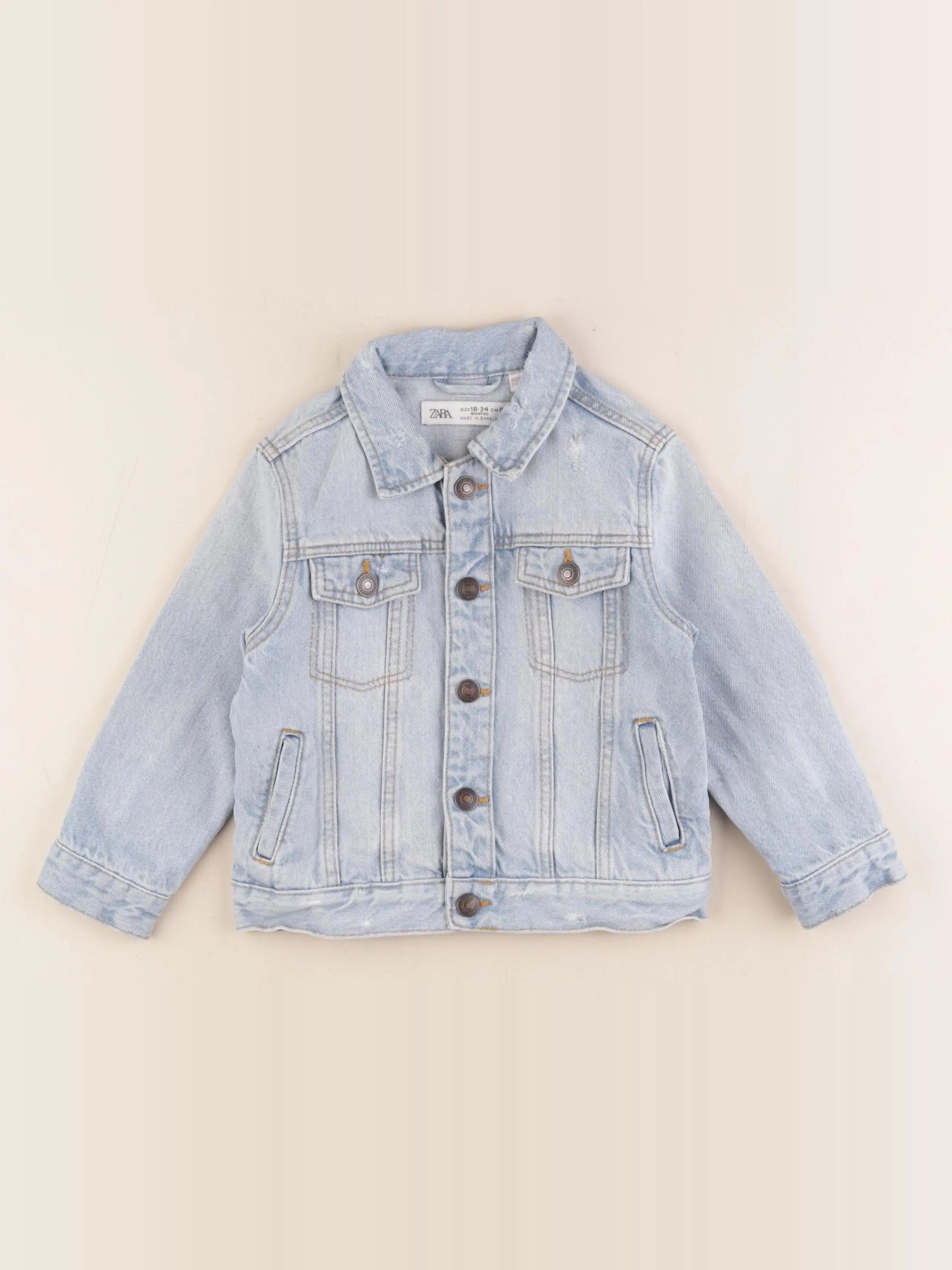 Zara - veste bleu - 18/24 mois