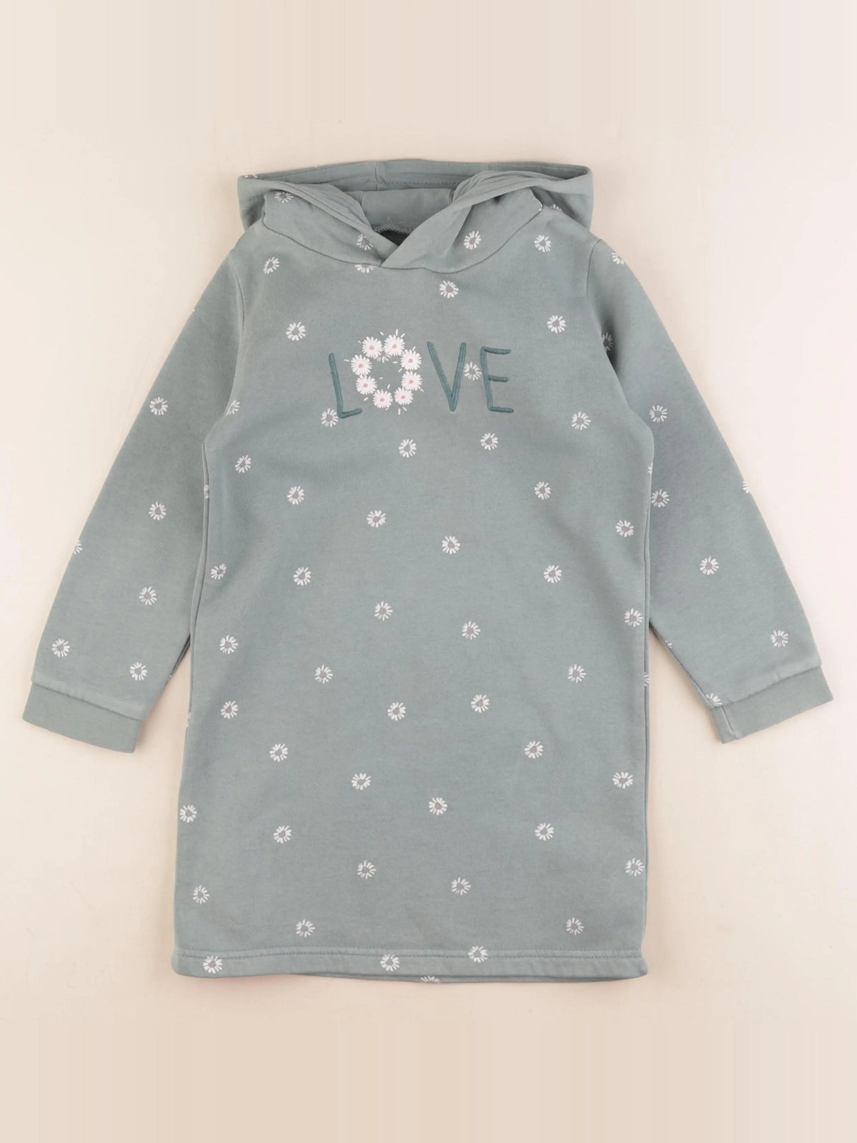 Vertbaudet - robe vert - 6 ans