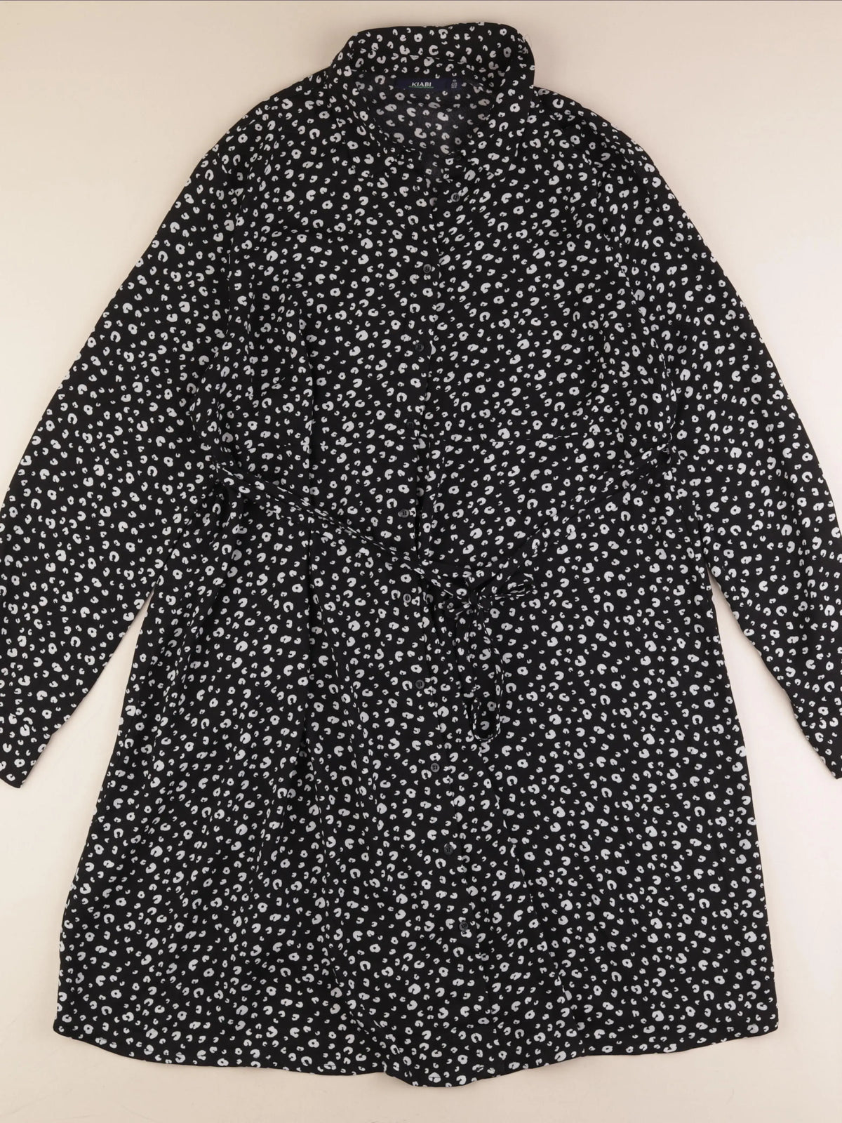 Kiabi - robe grossesse noir, blanc - 46