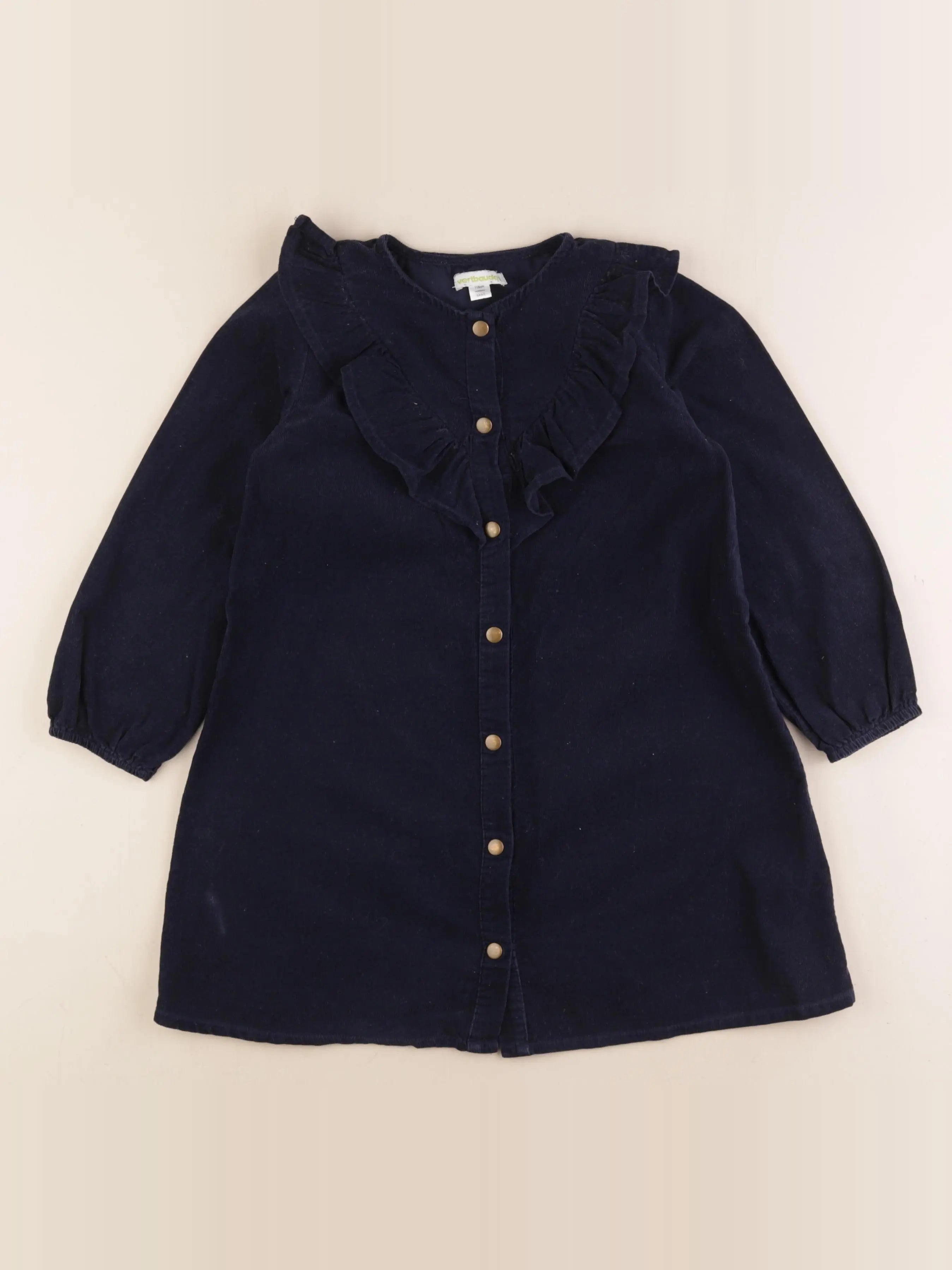 Vertbaudet - robe bleu - 6 ans