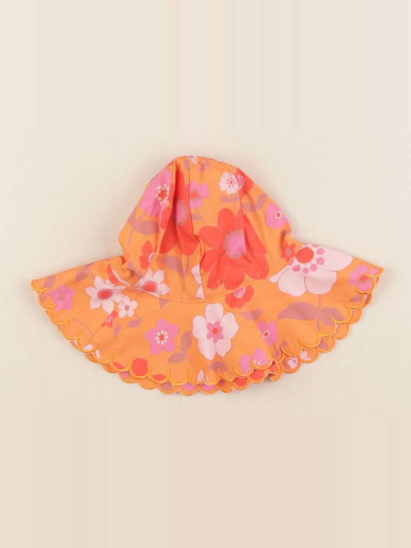 Maison Me - chapeau orange, multicolore - 0/6 mois