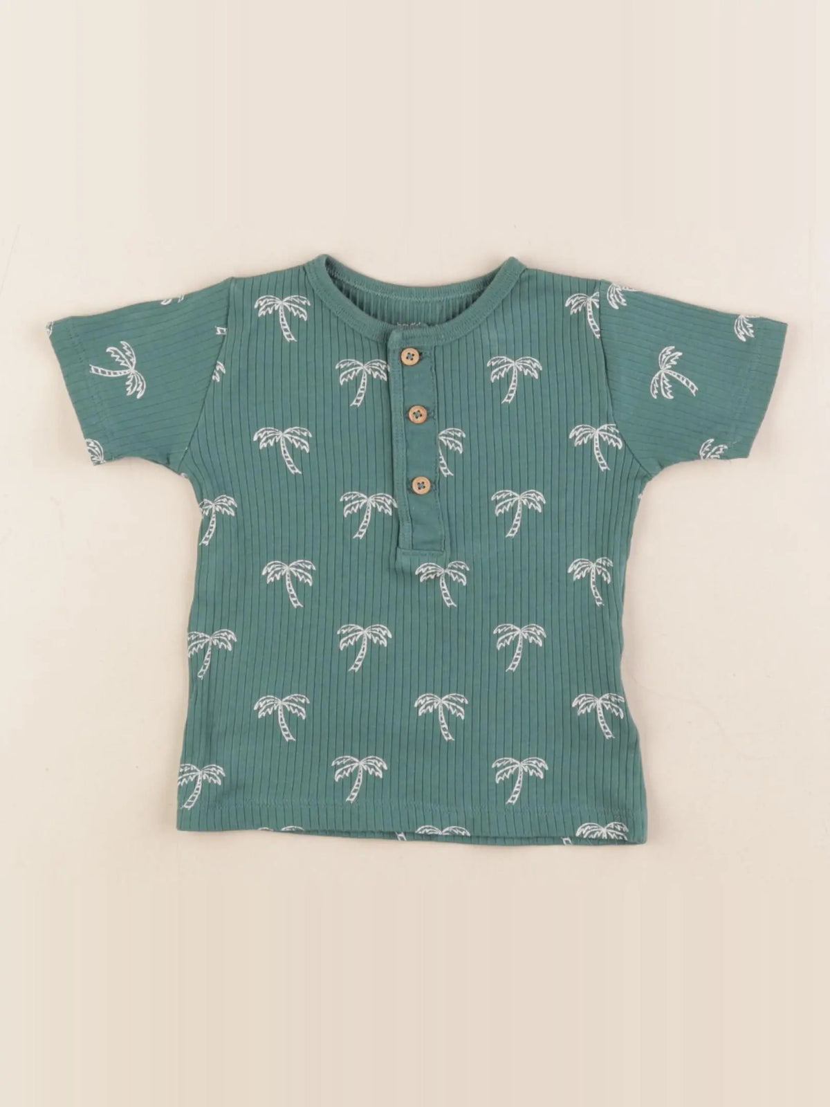 Boutchou - tee-shirt vert - 9 mois