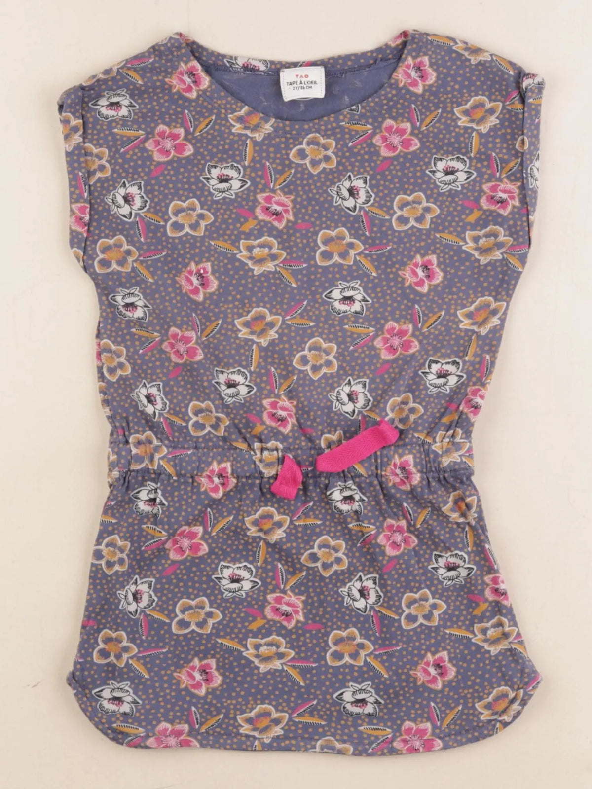 Tape à l'oeil - robe multicolore - 2 ans