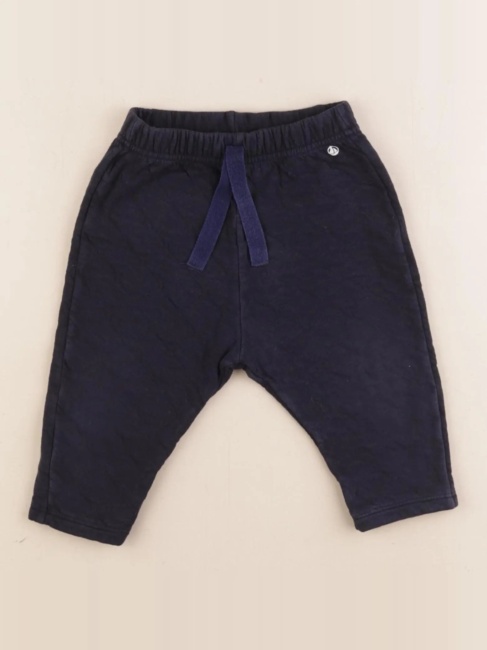 Petit Bateau - jogging bleu - 12 mois