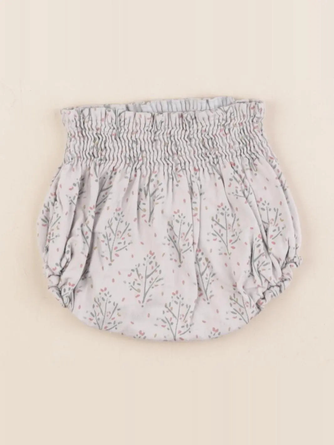 Bonnet à Pompon - bloomer gris - 12/24 mois