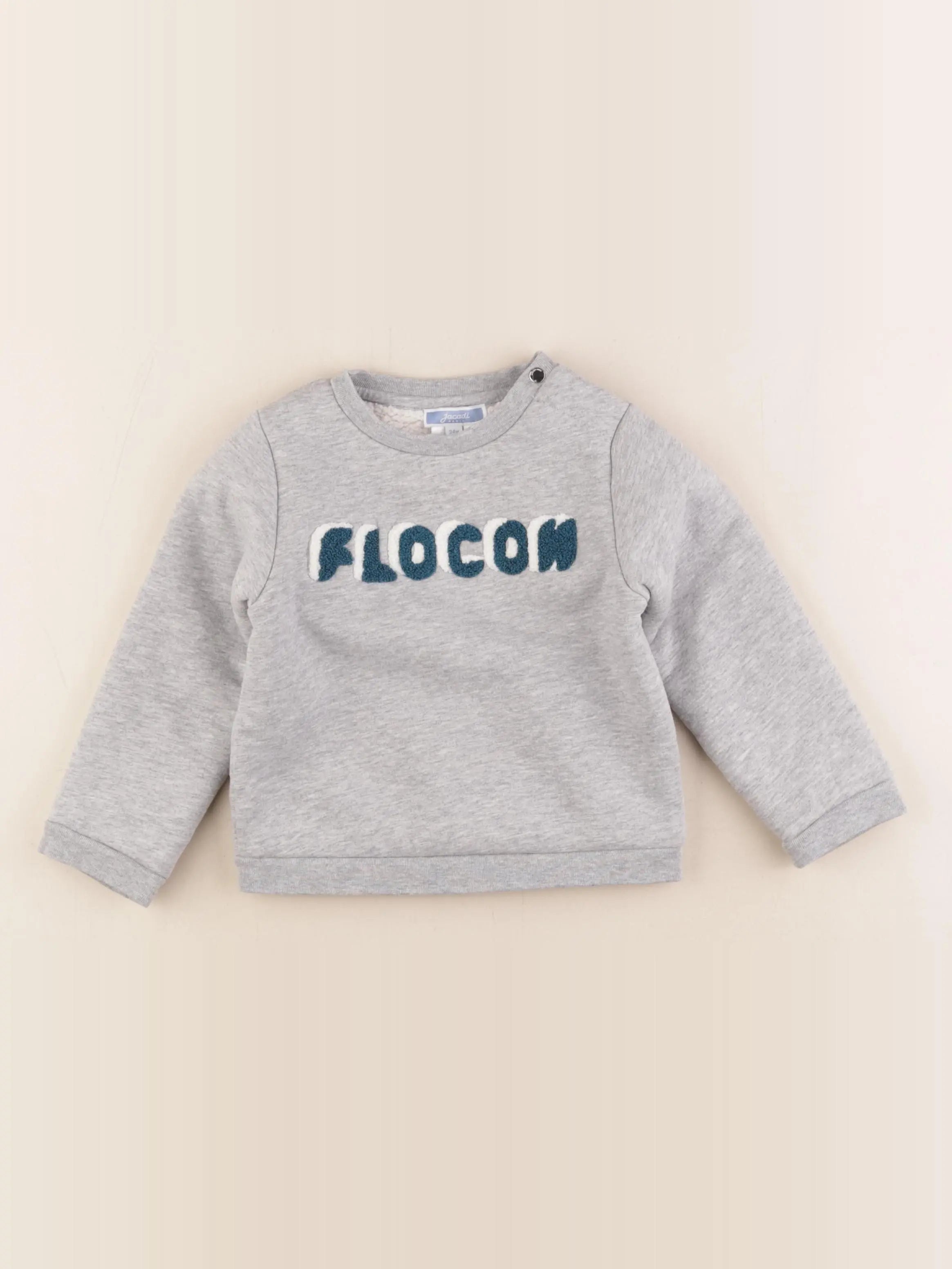 Jacadi - sweat gris - 24 mois