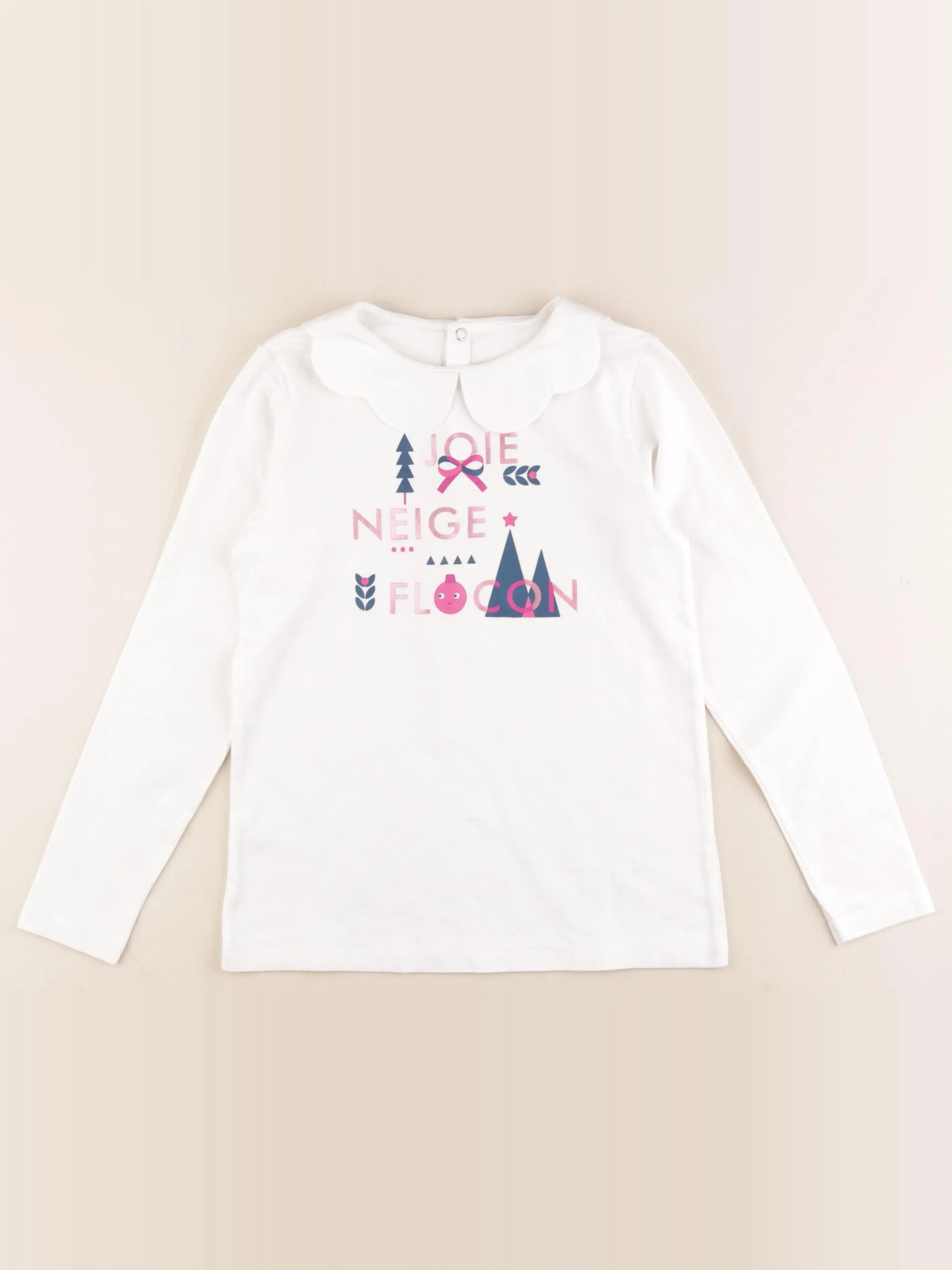Jacadi - tee-shirt blanc - 10 ans