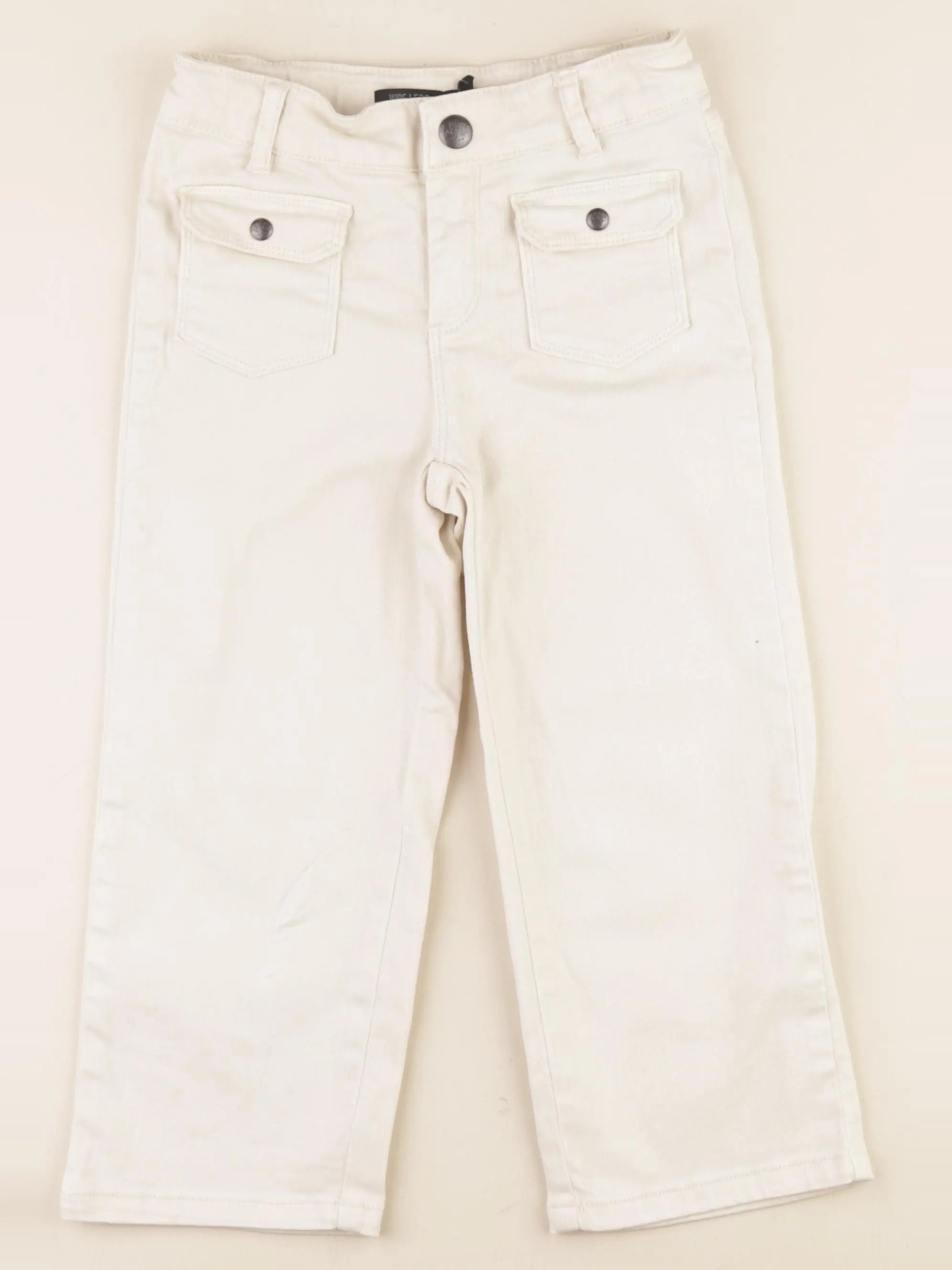 IKKS - jean beige - 6 ans