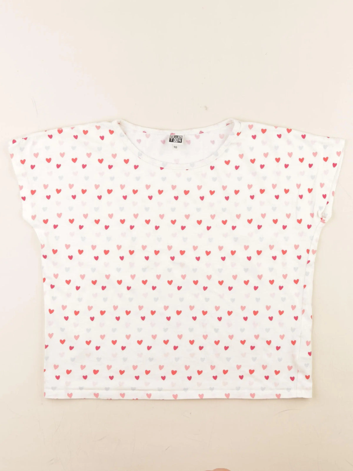 Bonton - tee-shirt multicolore - 10 ans