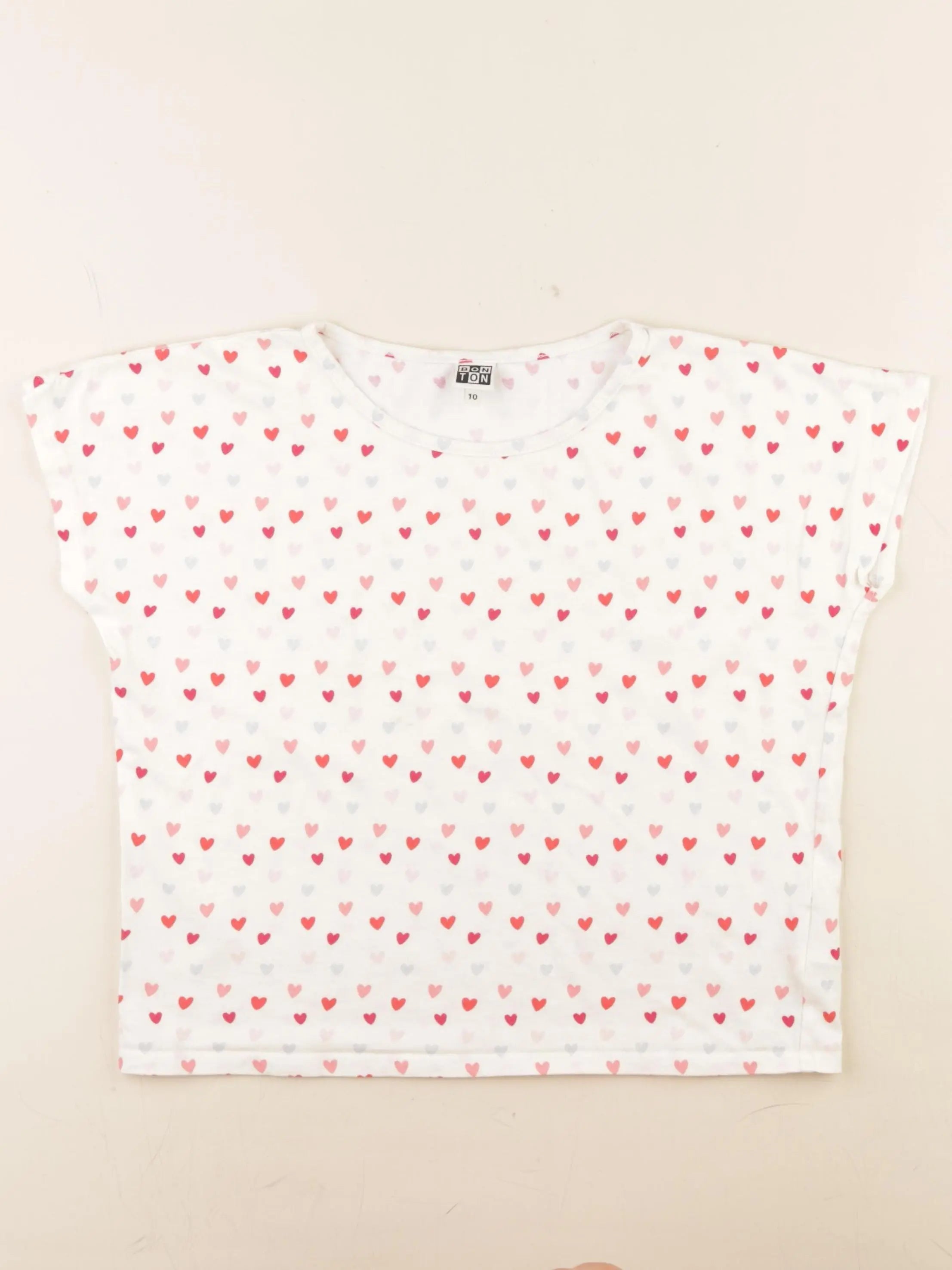 Bonton - tee-shirt multicolore - 10 ans