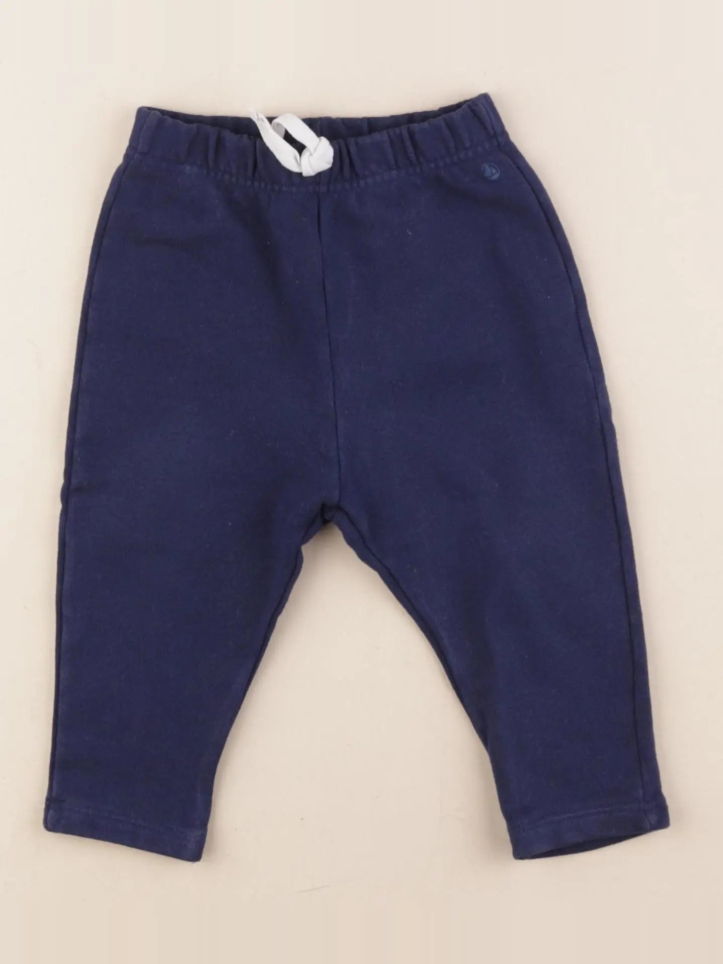 Petit Bateau - jogging bleu - 12 mois