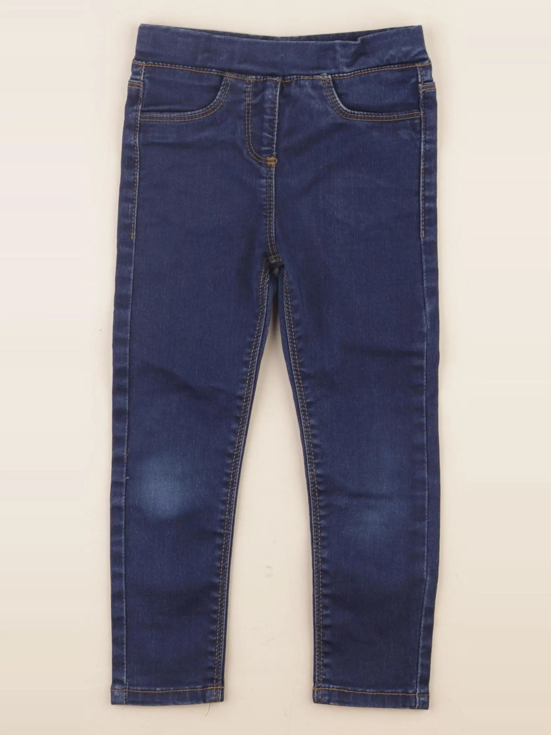 Vertbaudet - jegging bleu - 4 ans