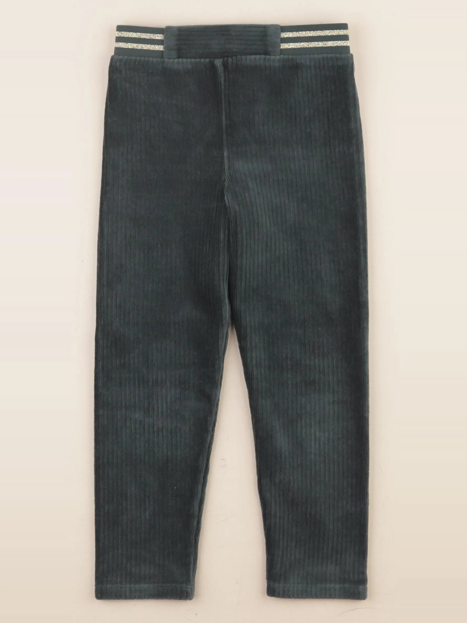 Vertbaudet - pantalon vert - 4 ans