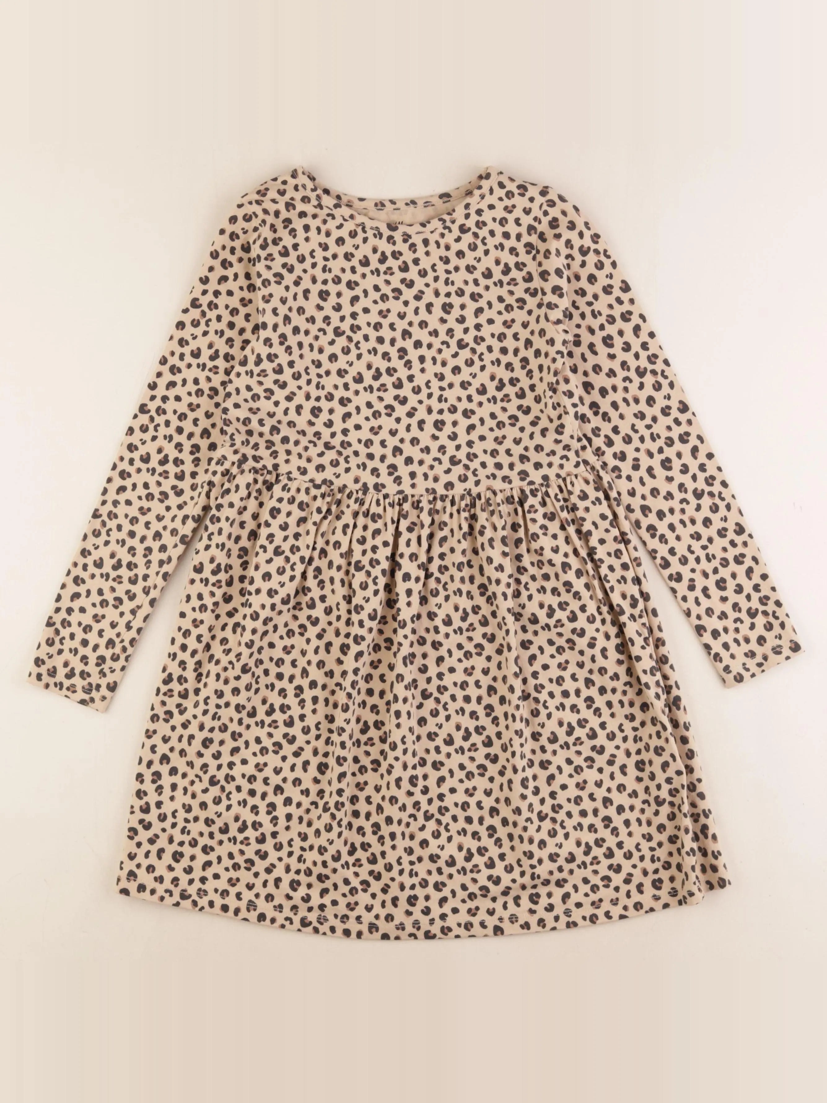 H&M - robe marron - 6/8 ans