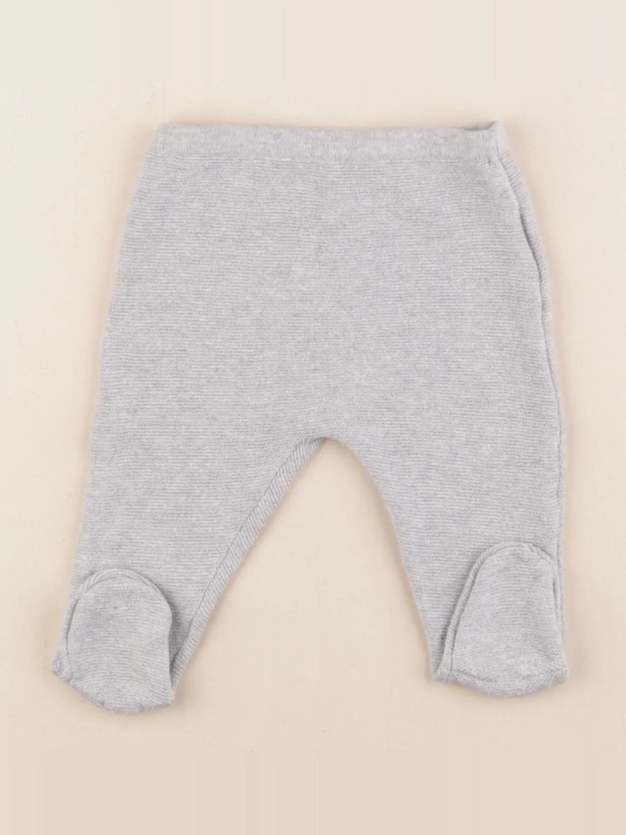 H&M - ensemble gris - 2/4 mois