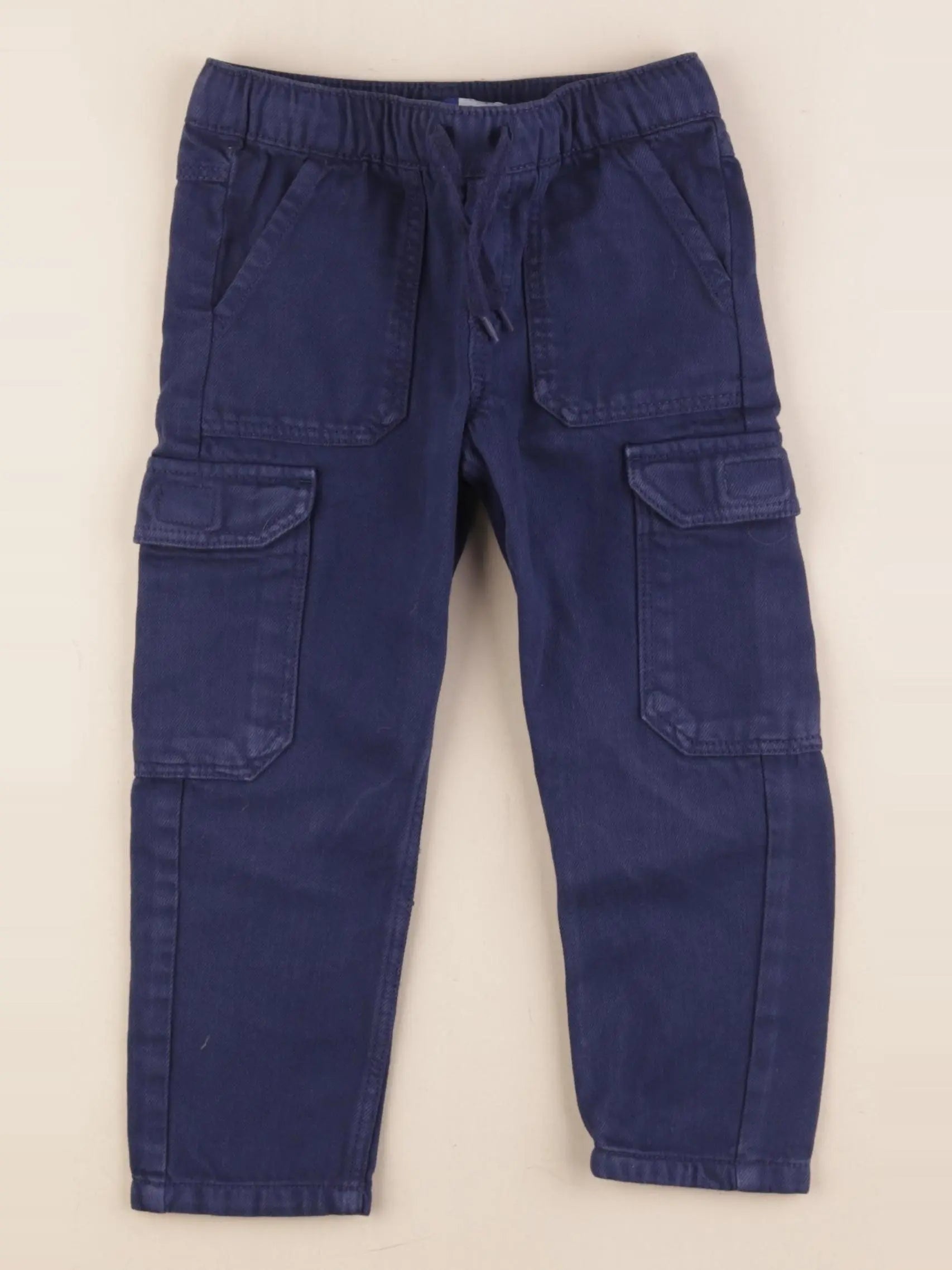 Okaidi - pantalon bleu - 3 ans