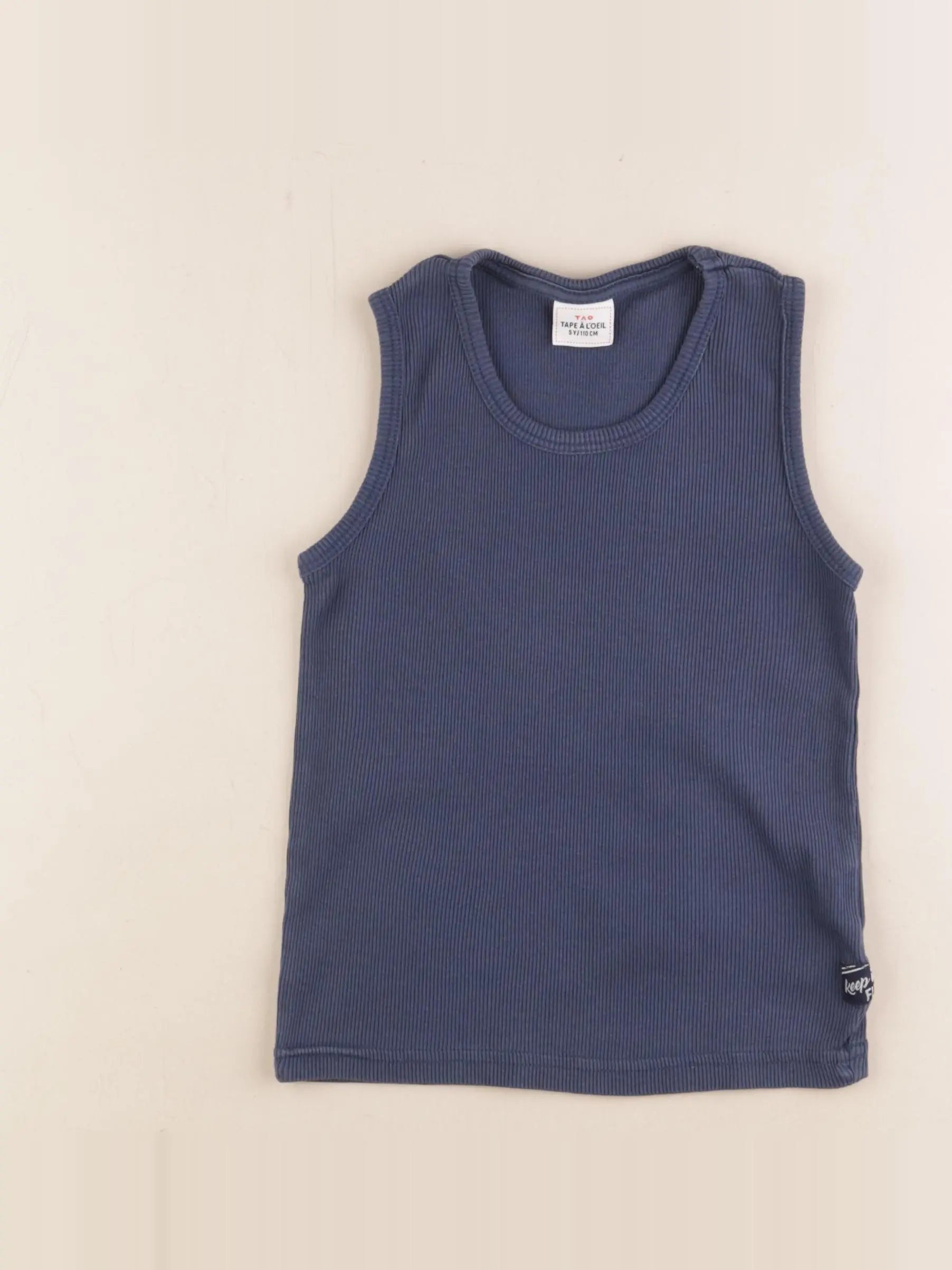 Tape à l'oeil - débardeur bleu - 5 ans