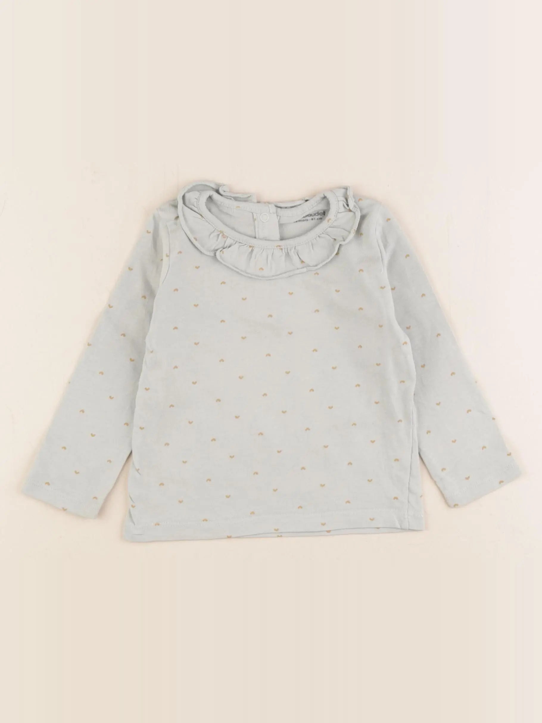 Vertbaudet - tee-shirt vert - 18 mois
