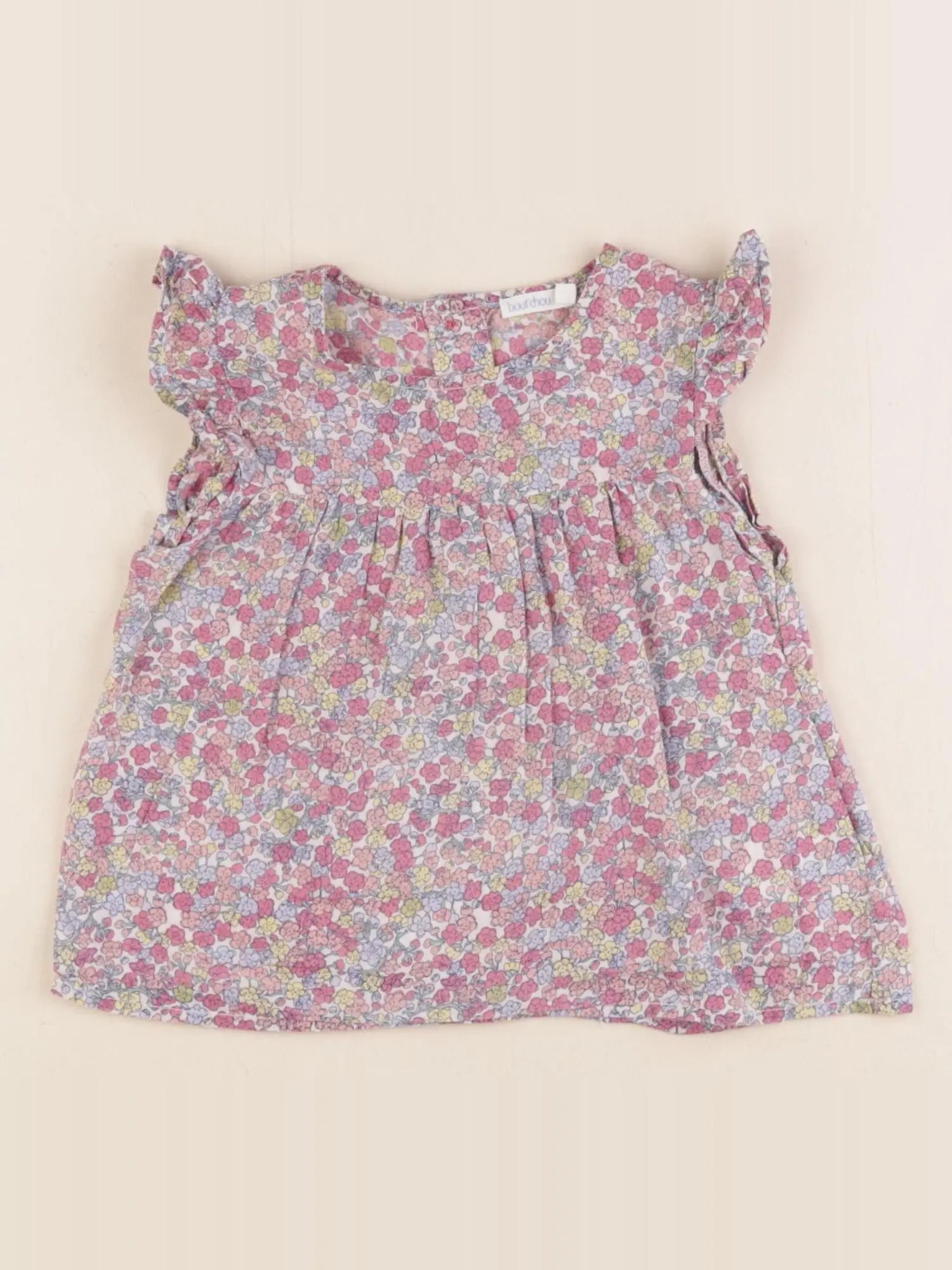 Boutchou - blouse multicolore - 18 mois
