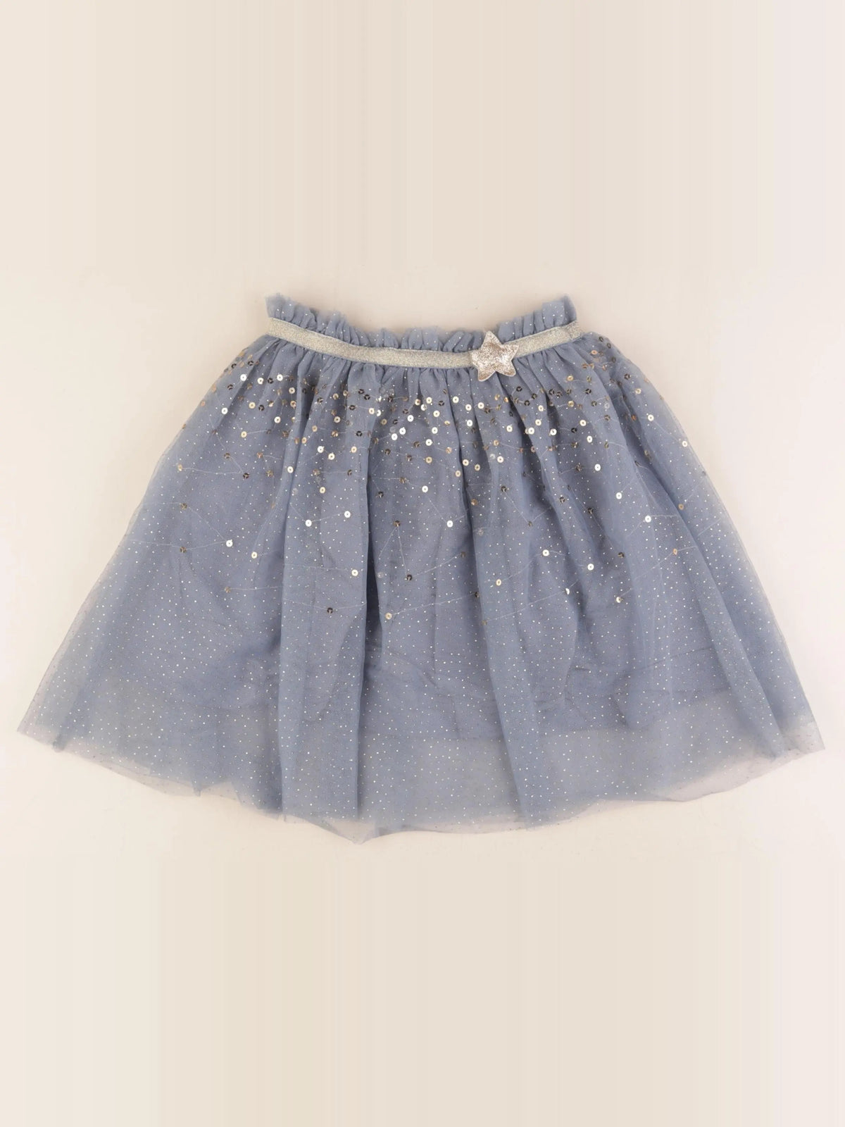 Vertbaudet - jupe bleu - 9 ans