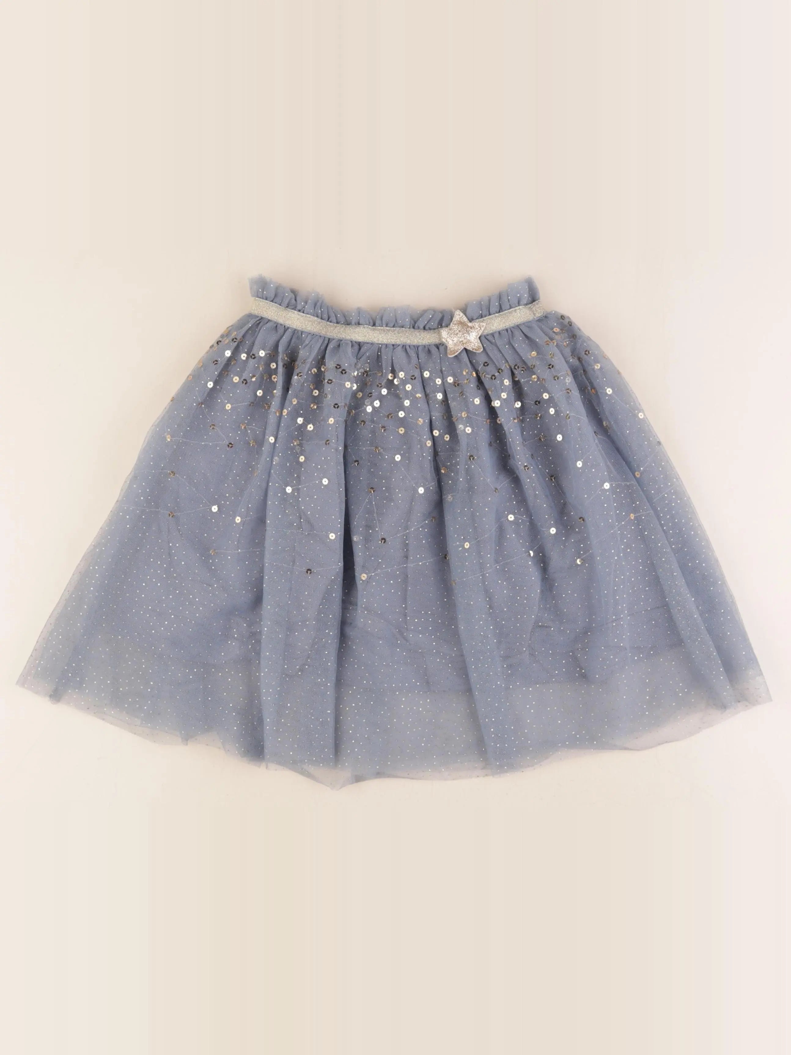 Vertbaudet - jupe bleu - 9 ans