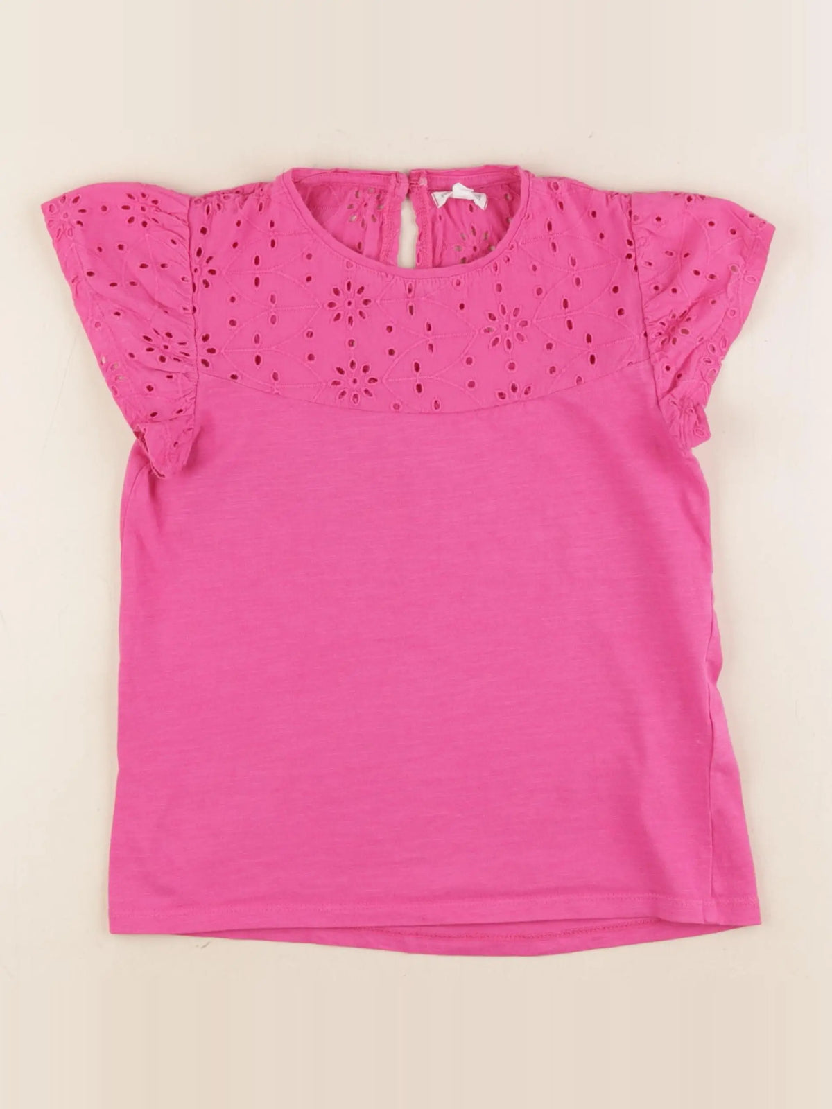 Vertbaudet - tee-shirt rose - 10 ans