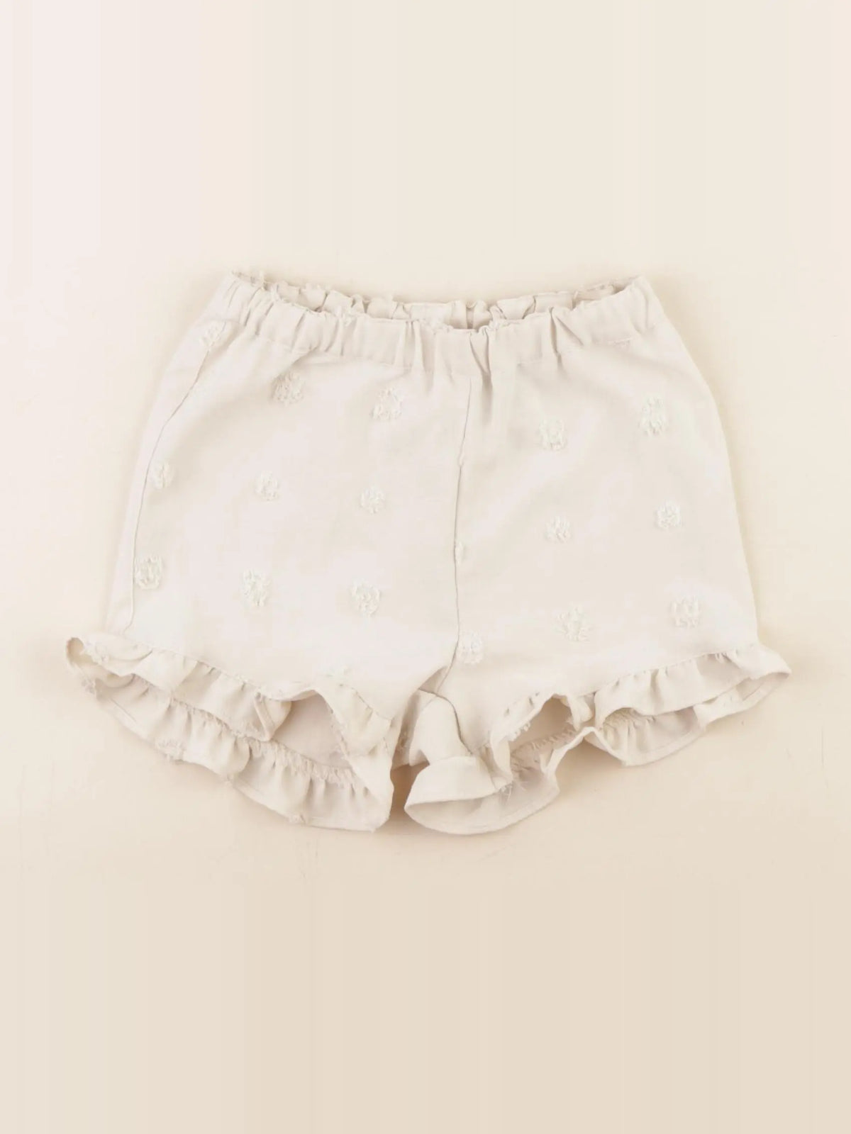 H&M - short beige - 18/24 mois