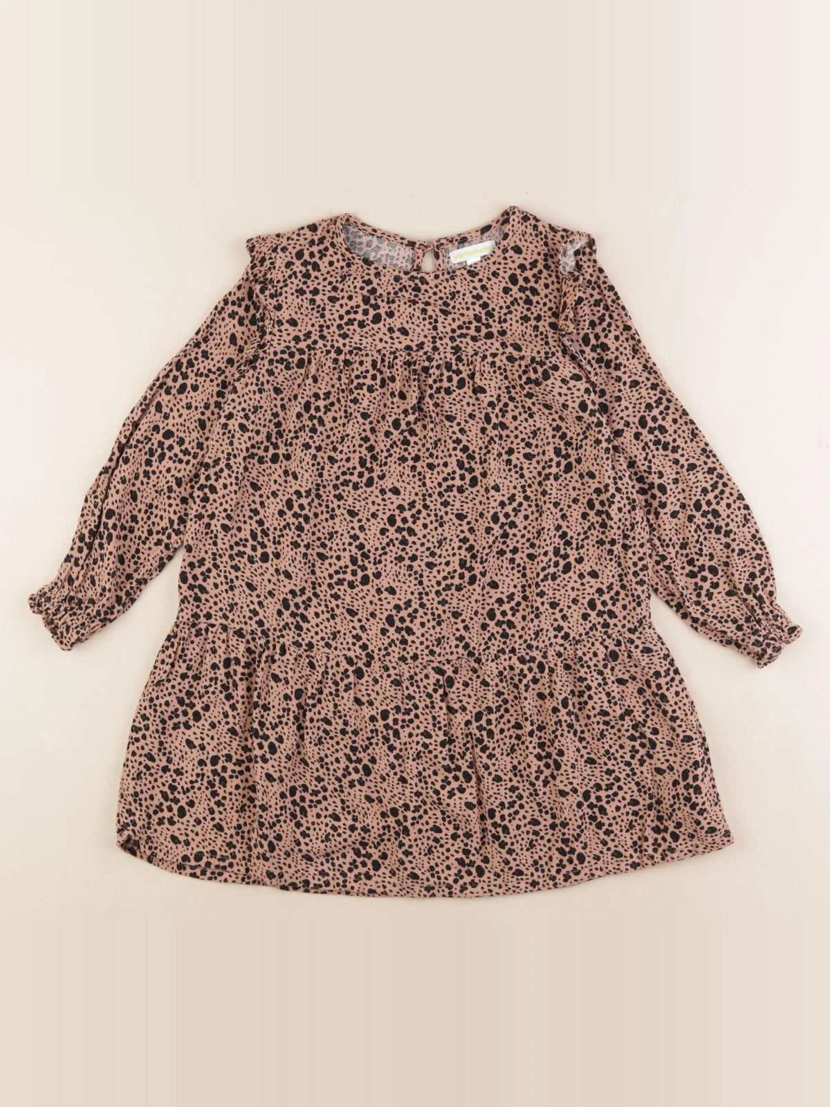 Vertbaudet - robe marron - 5 ans