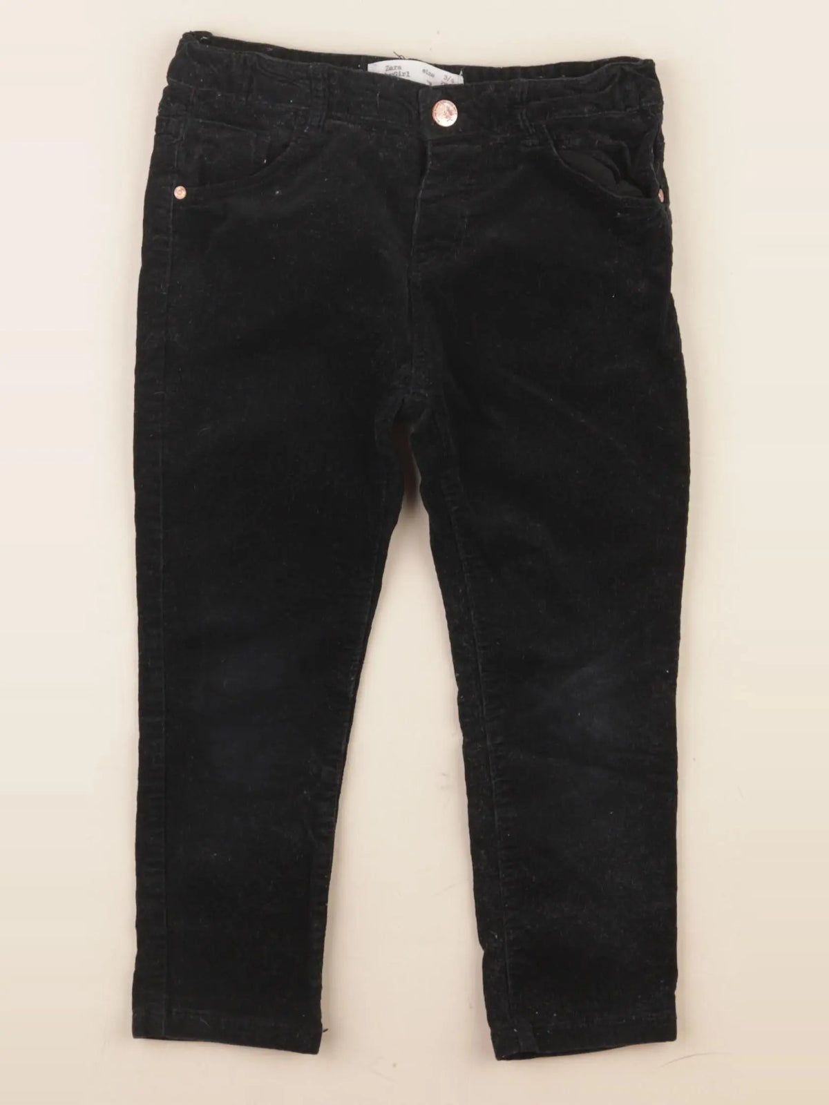 Zara - pantalon noir - 3/4 ans