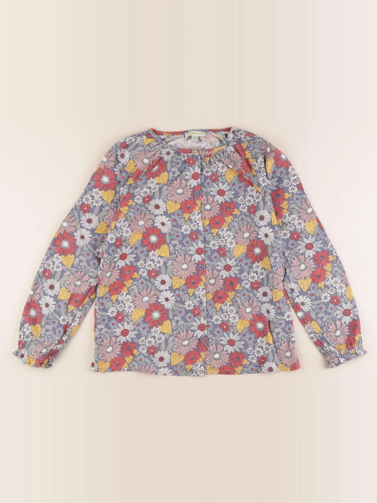 Vertbaudet - blouse multicolore - 9 ans