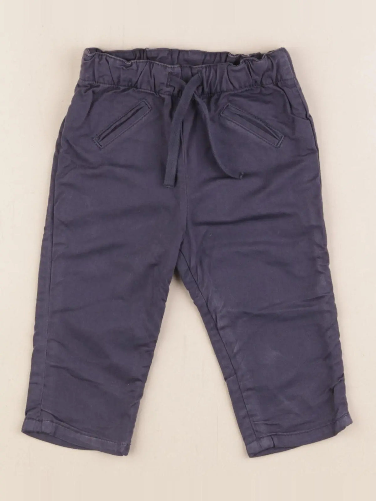 Cyrillus - pantalon bleu - 6 mois