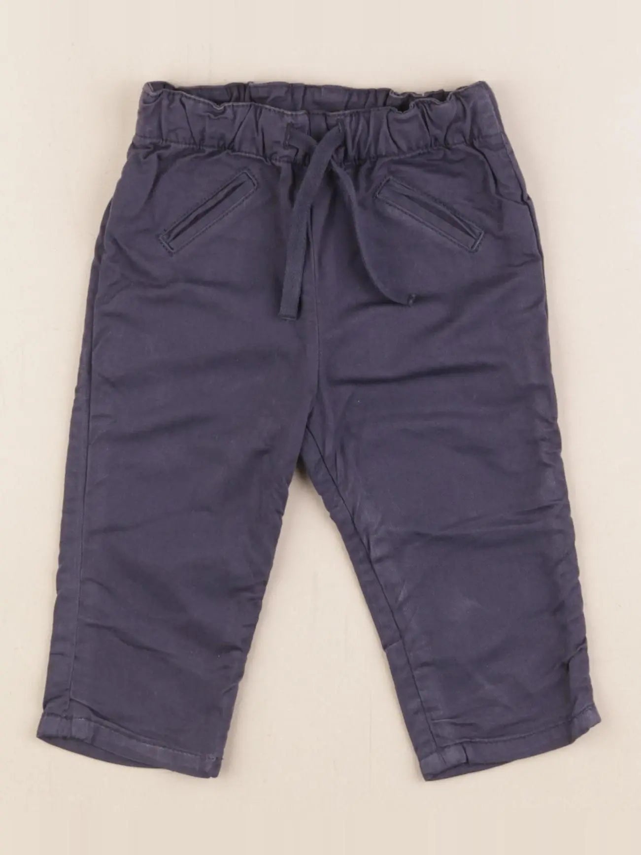 Cyrillus - pantalon bleu - 6 mois