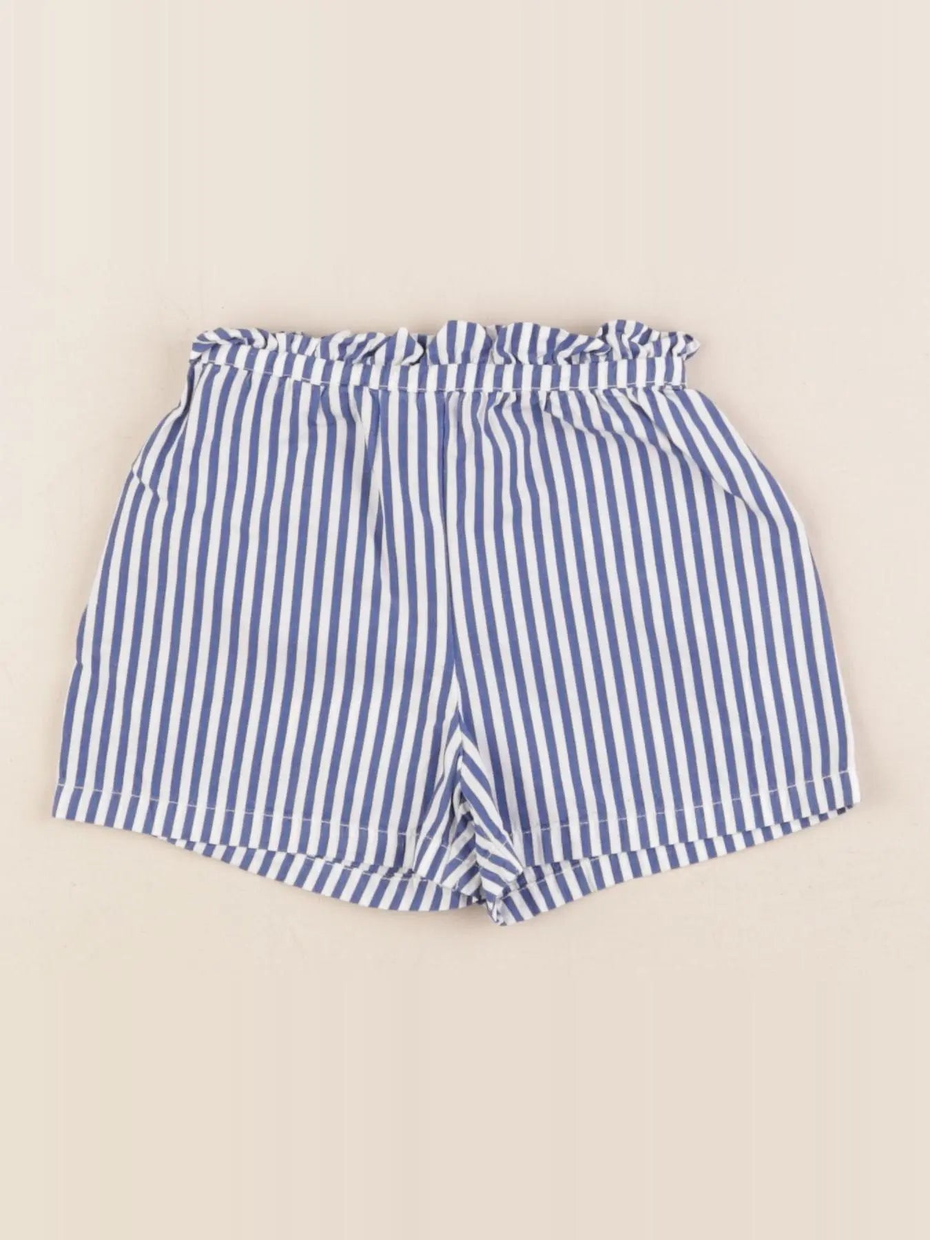 Jacadi - short blanc, bleu - 12 mois