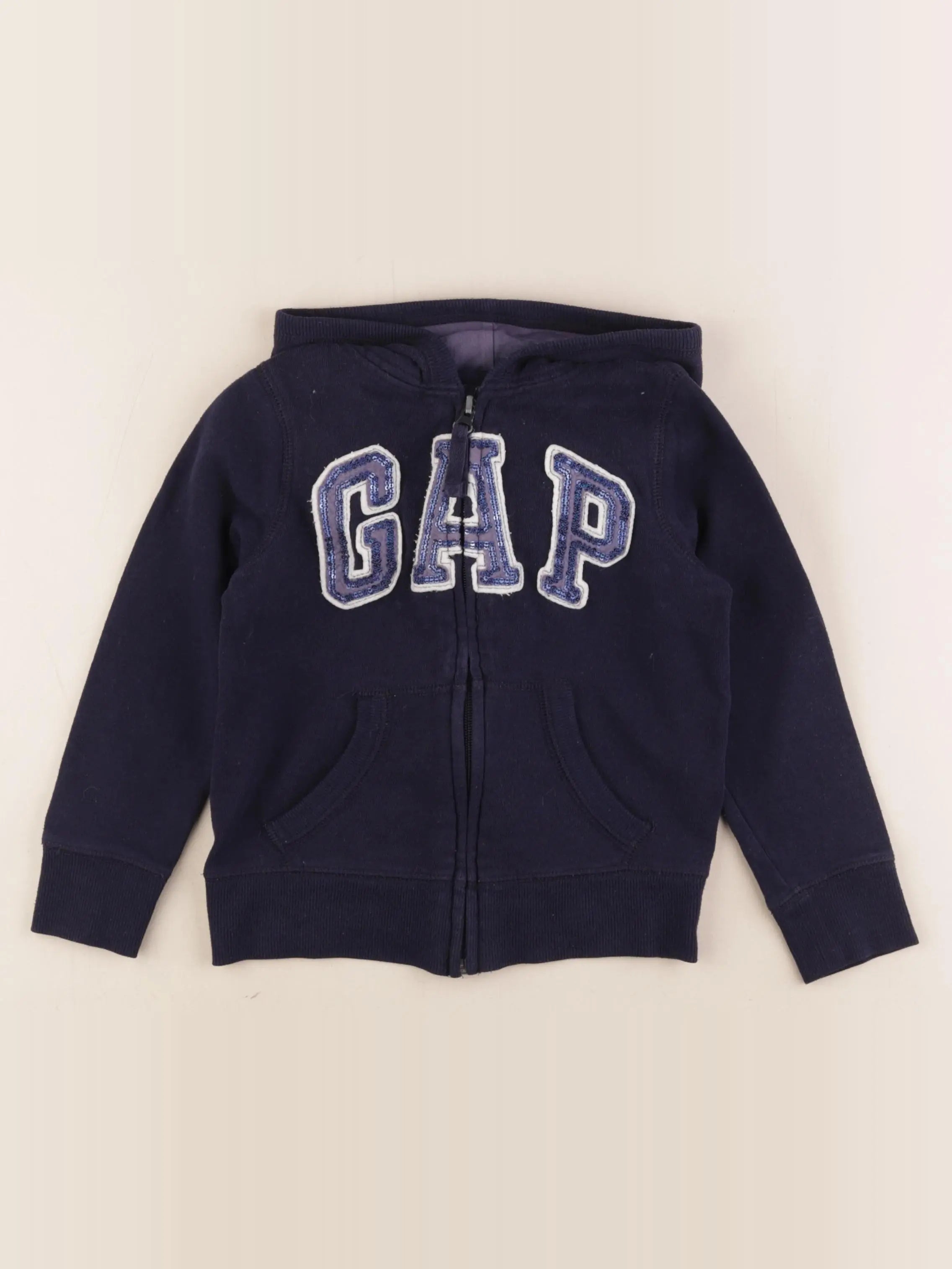 GAP - sweat bleu - 4/5 ans