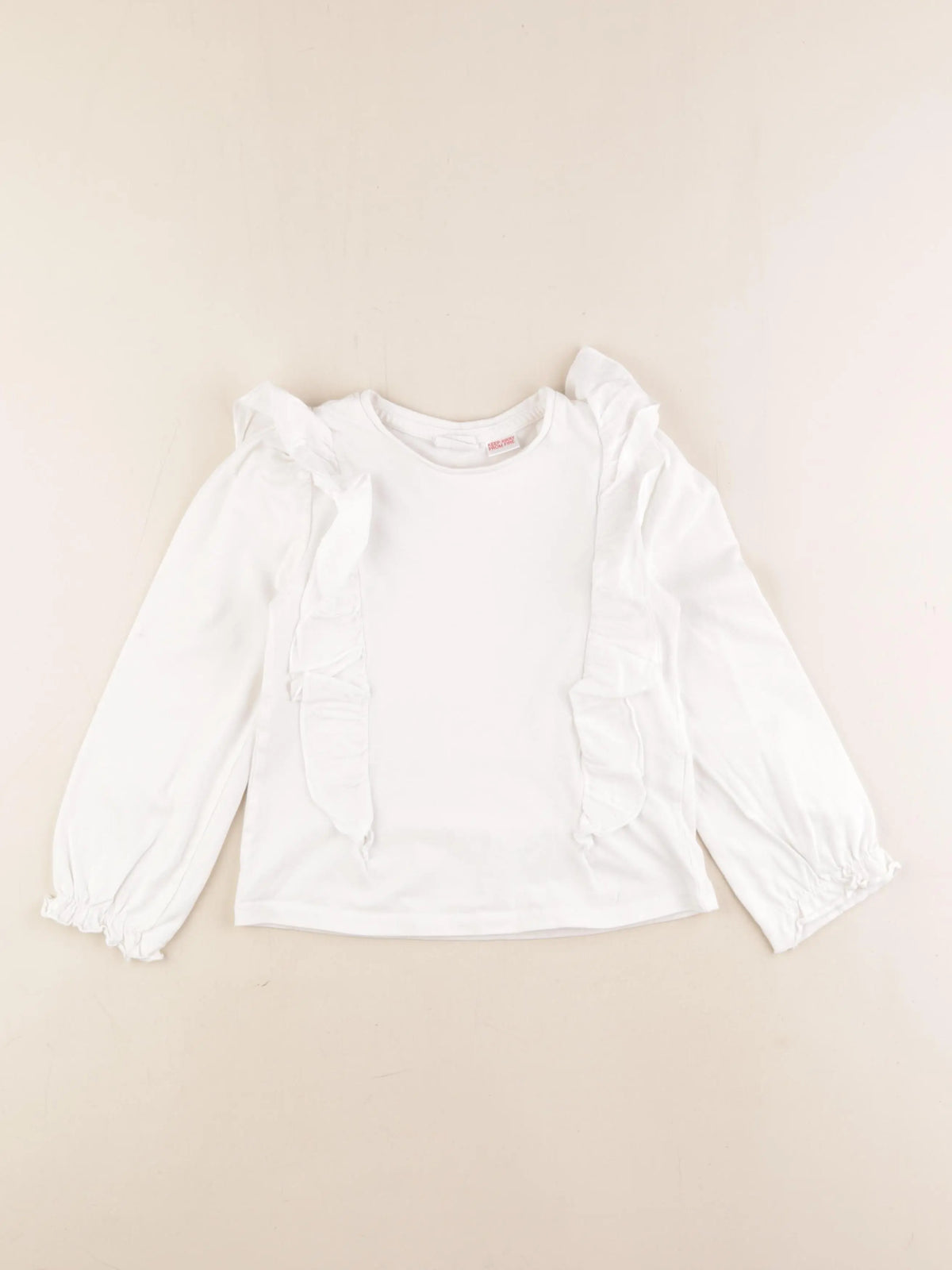 Zara - tee-shirt blanc - 4/5 ans