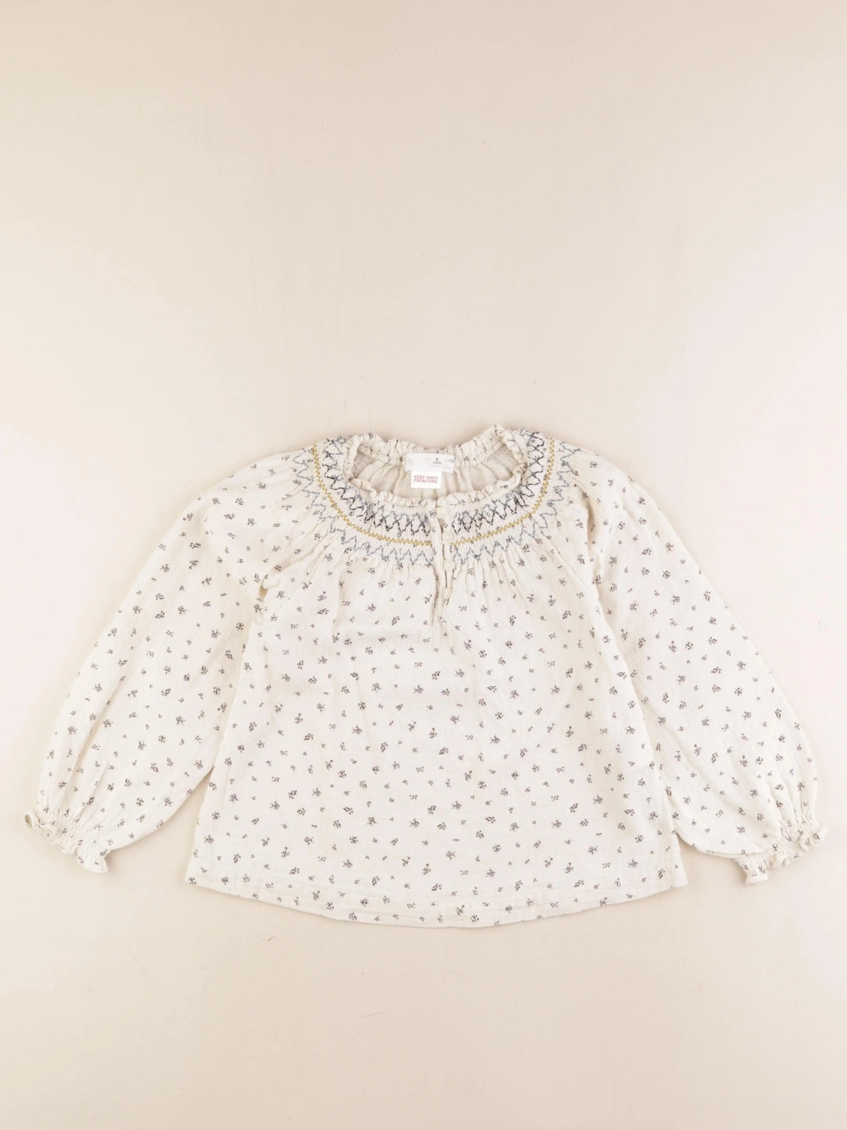 Zara - blouse multicolore - 6 ans