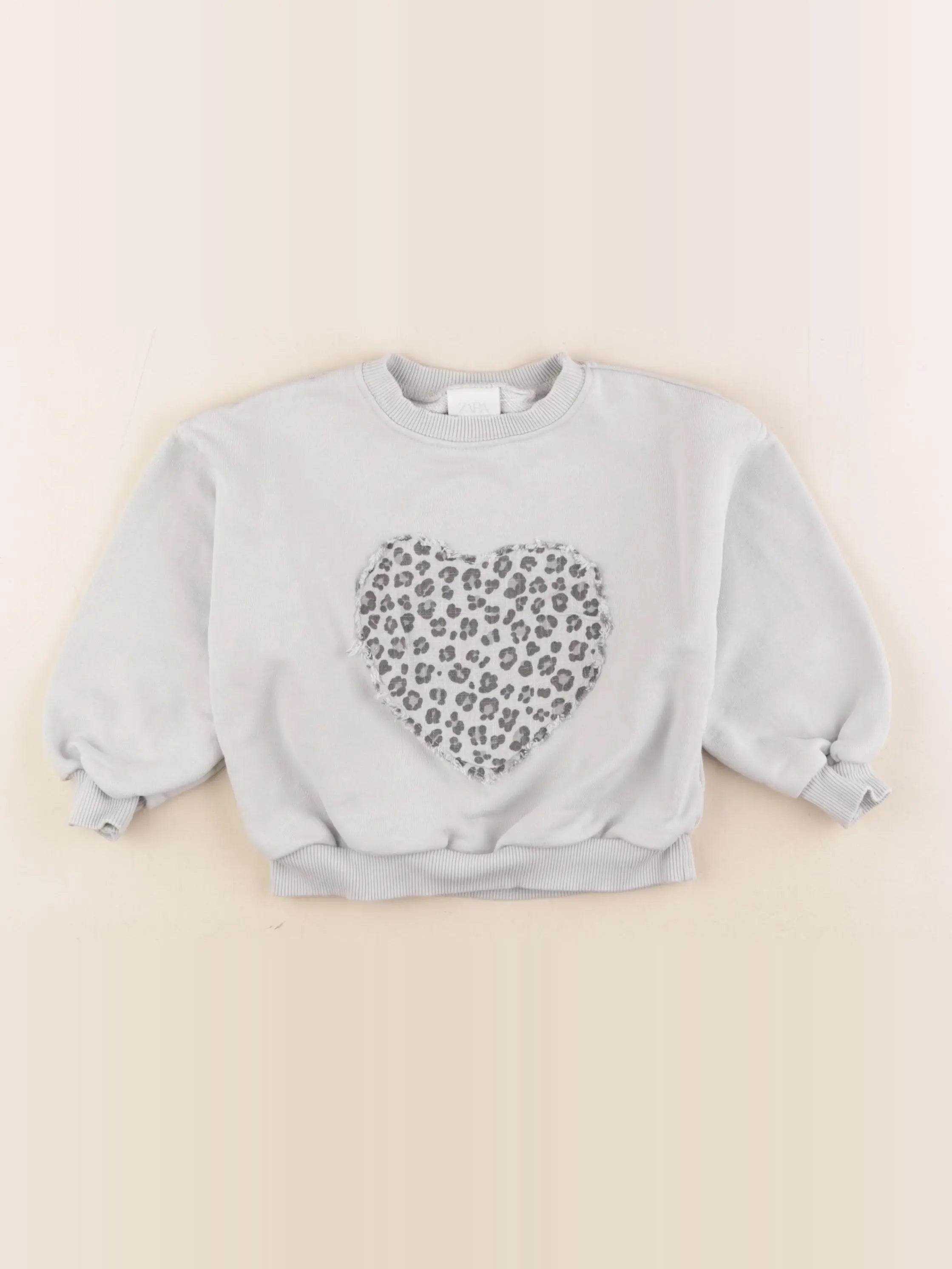 Zara - sweat bleu - 3 ans
