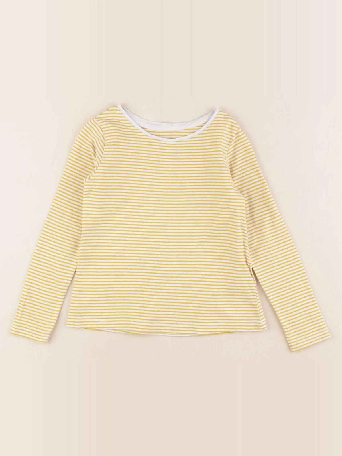 Vertbaudet - tee-shirt jaune - 4 ans
