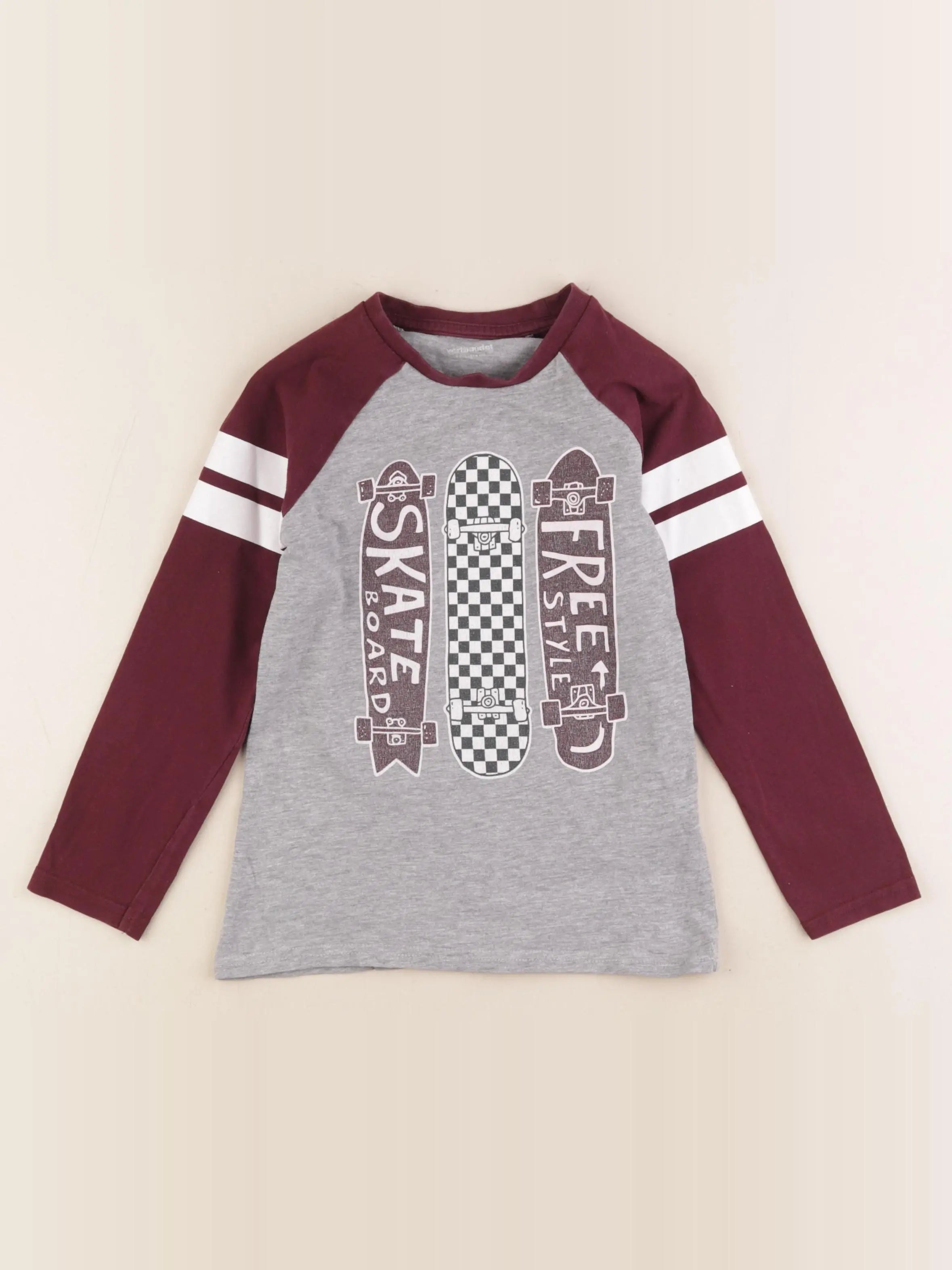 Tape à l'oeil - tee-shirt gris, rouge - 6 ans