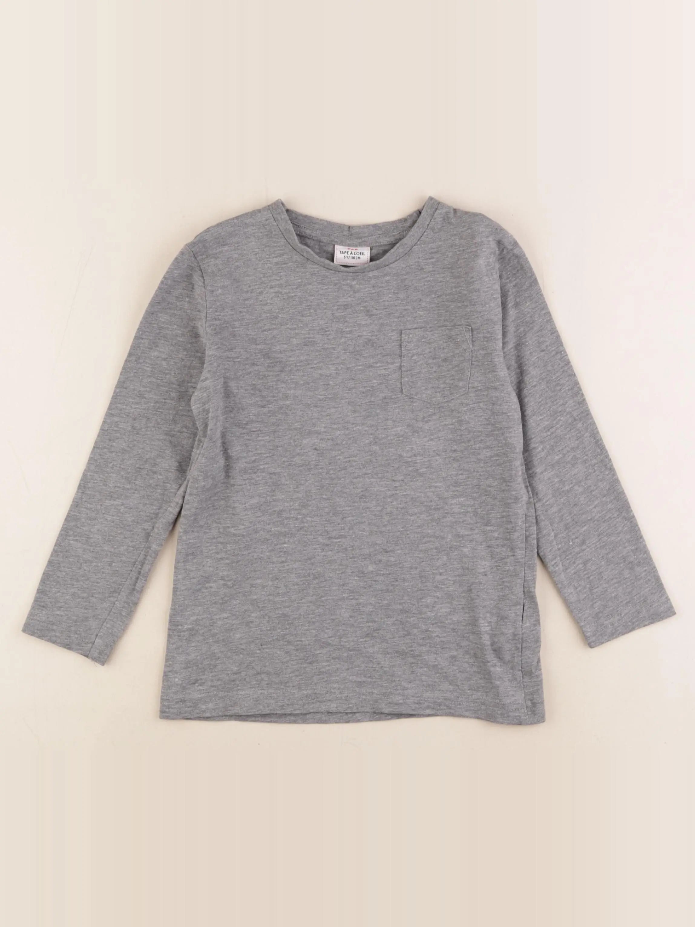 Tape à l'oeil - tee-shirt gris - 5 ans