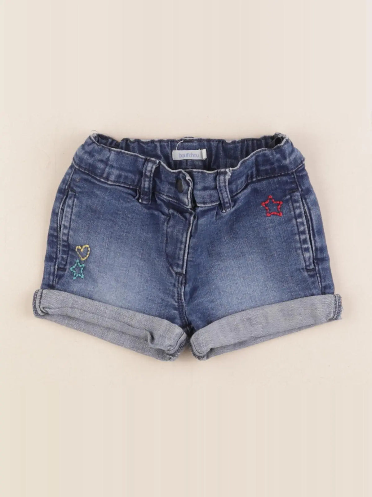 Boutchou - short bleu - 18 mois