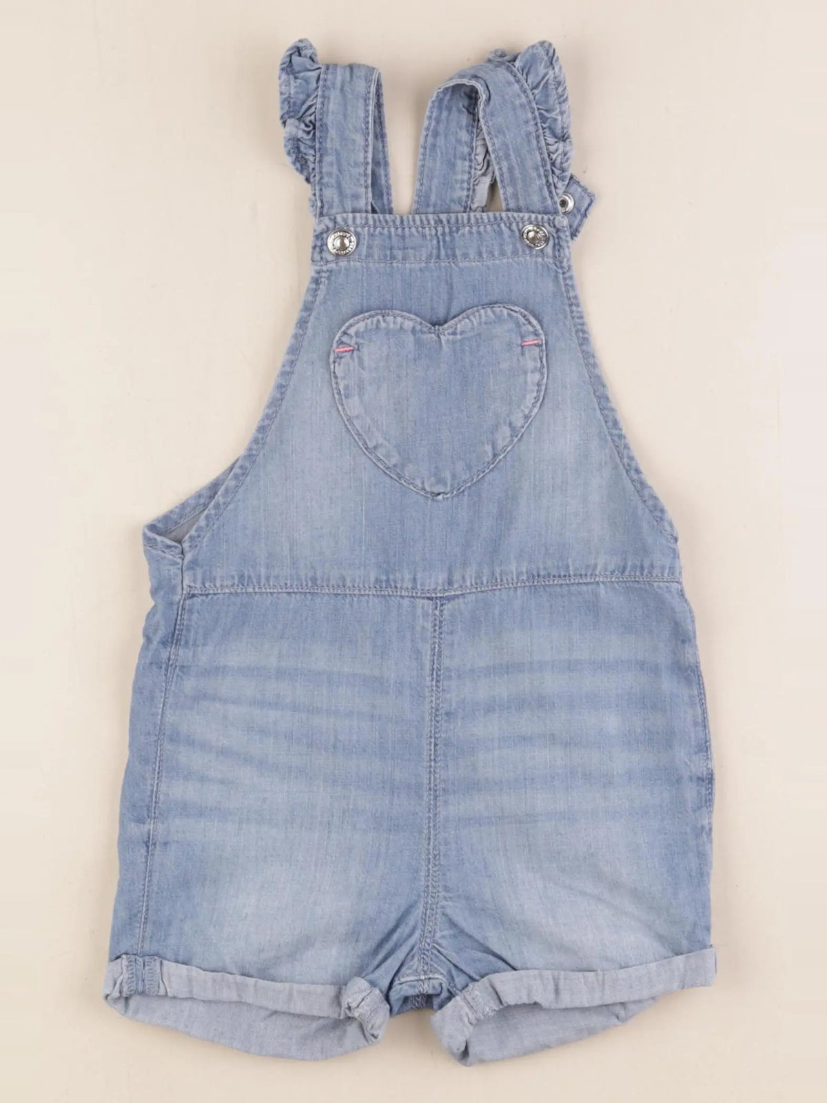 H&M - salopette bleu - 12/18 mois