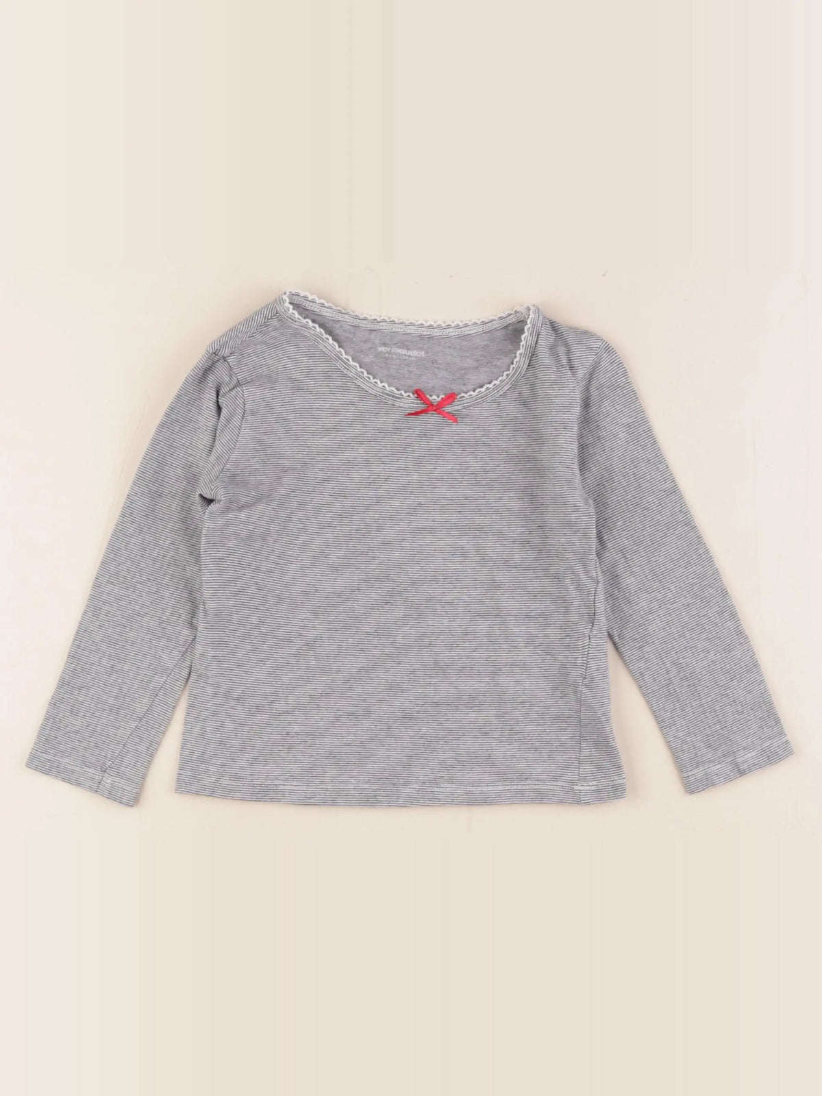 Vertbaudet - maillot de corps bleu - 4 ans
