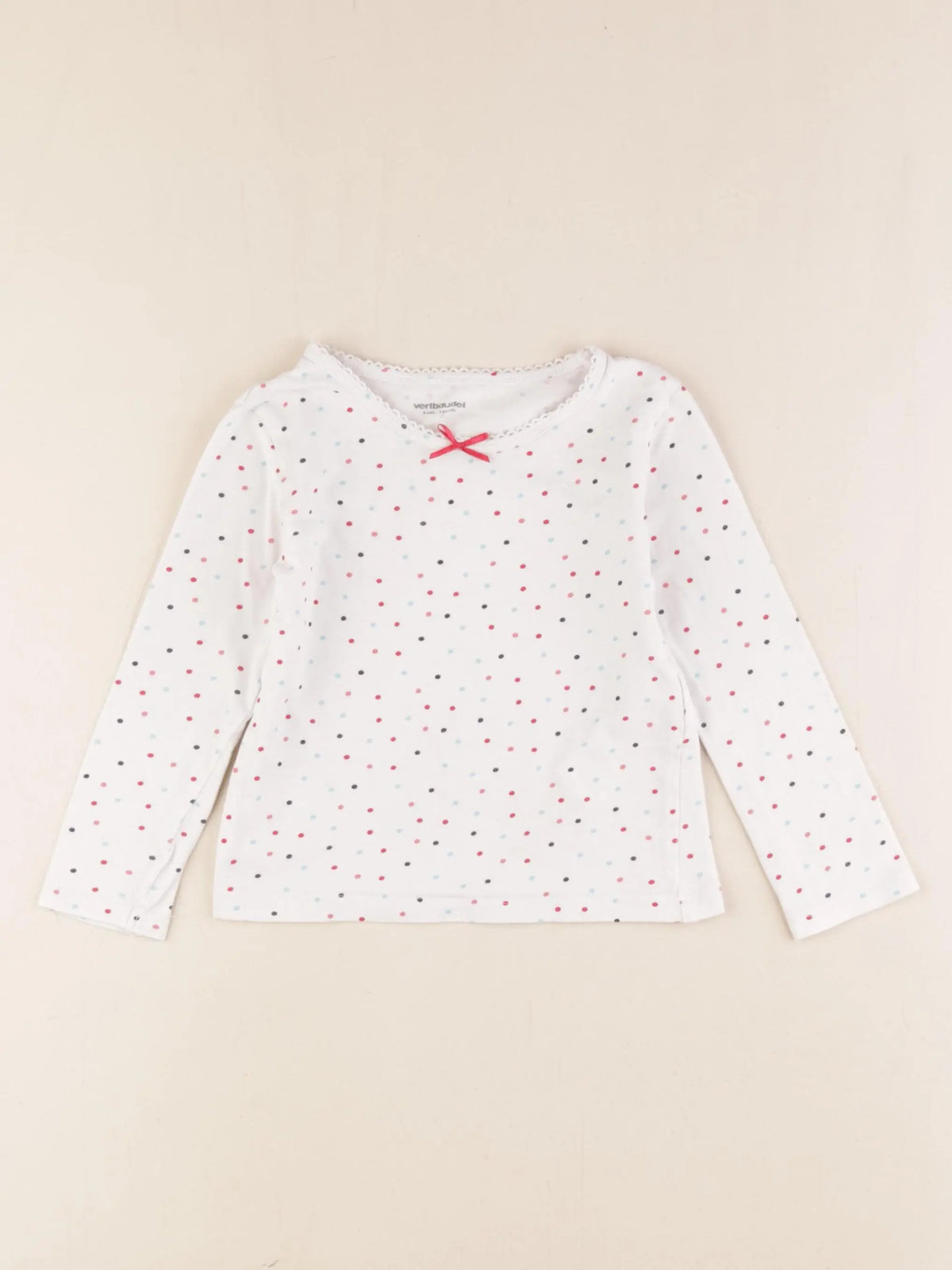 Vertbaudet - maillot de corps blanc - 4 ans