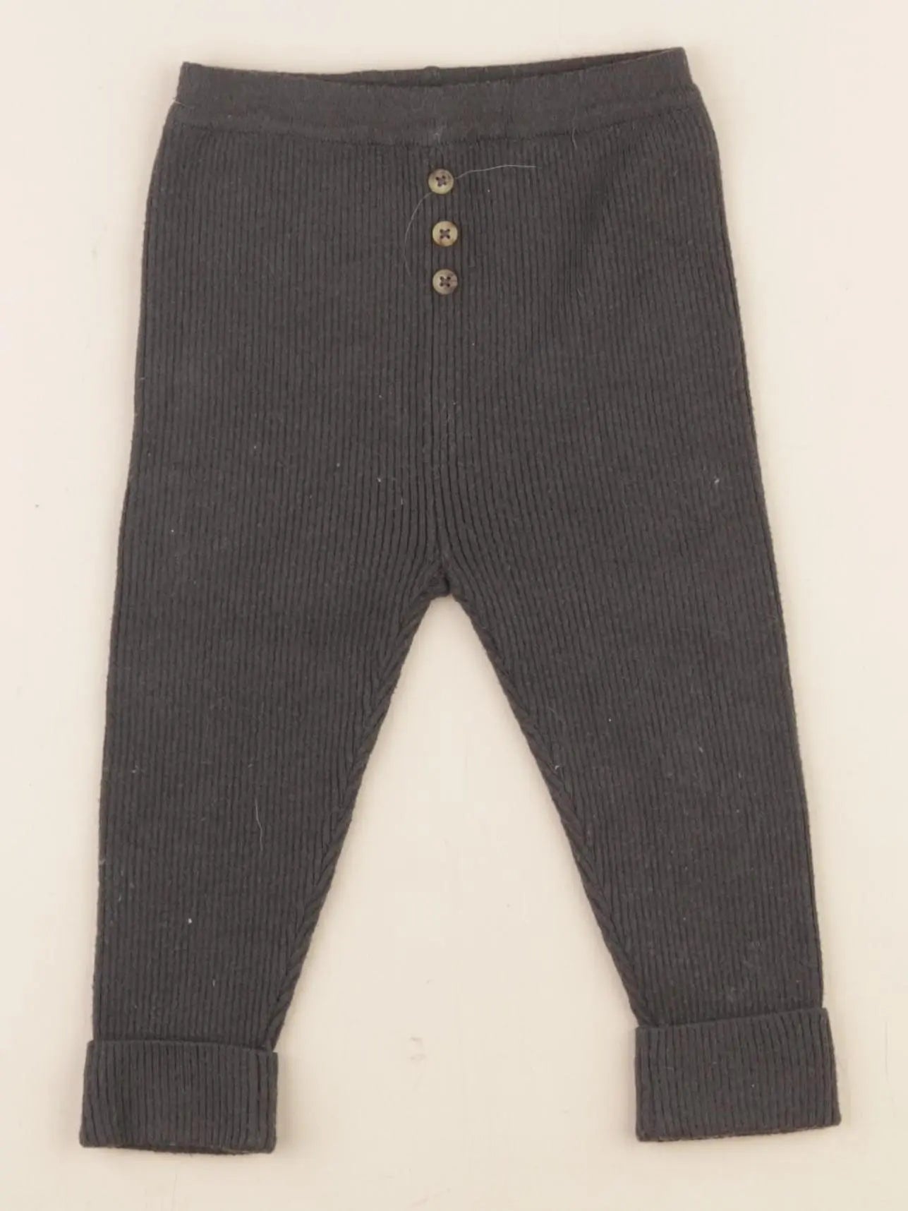 Vertbaudet - legging noir - 12 mois