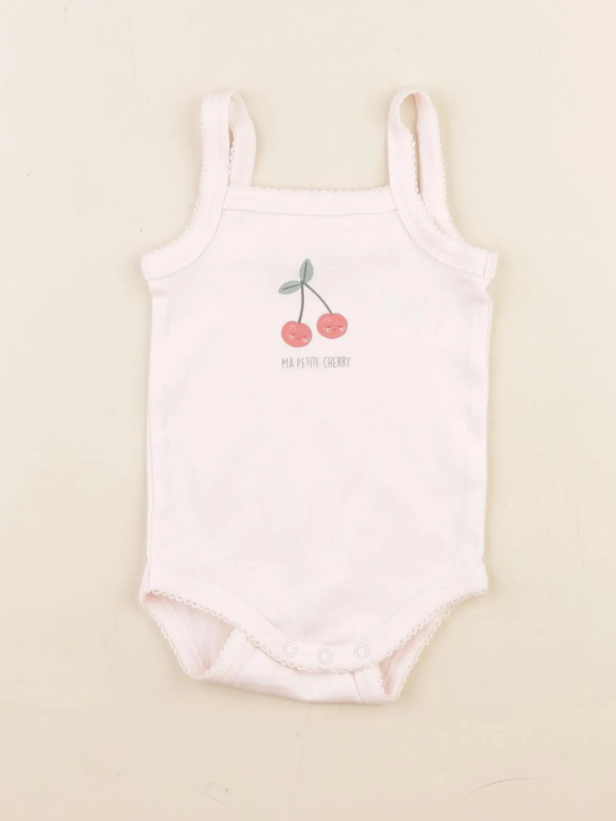 Vertbaudet - body rose - 6 mois