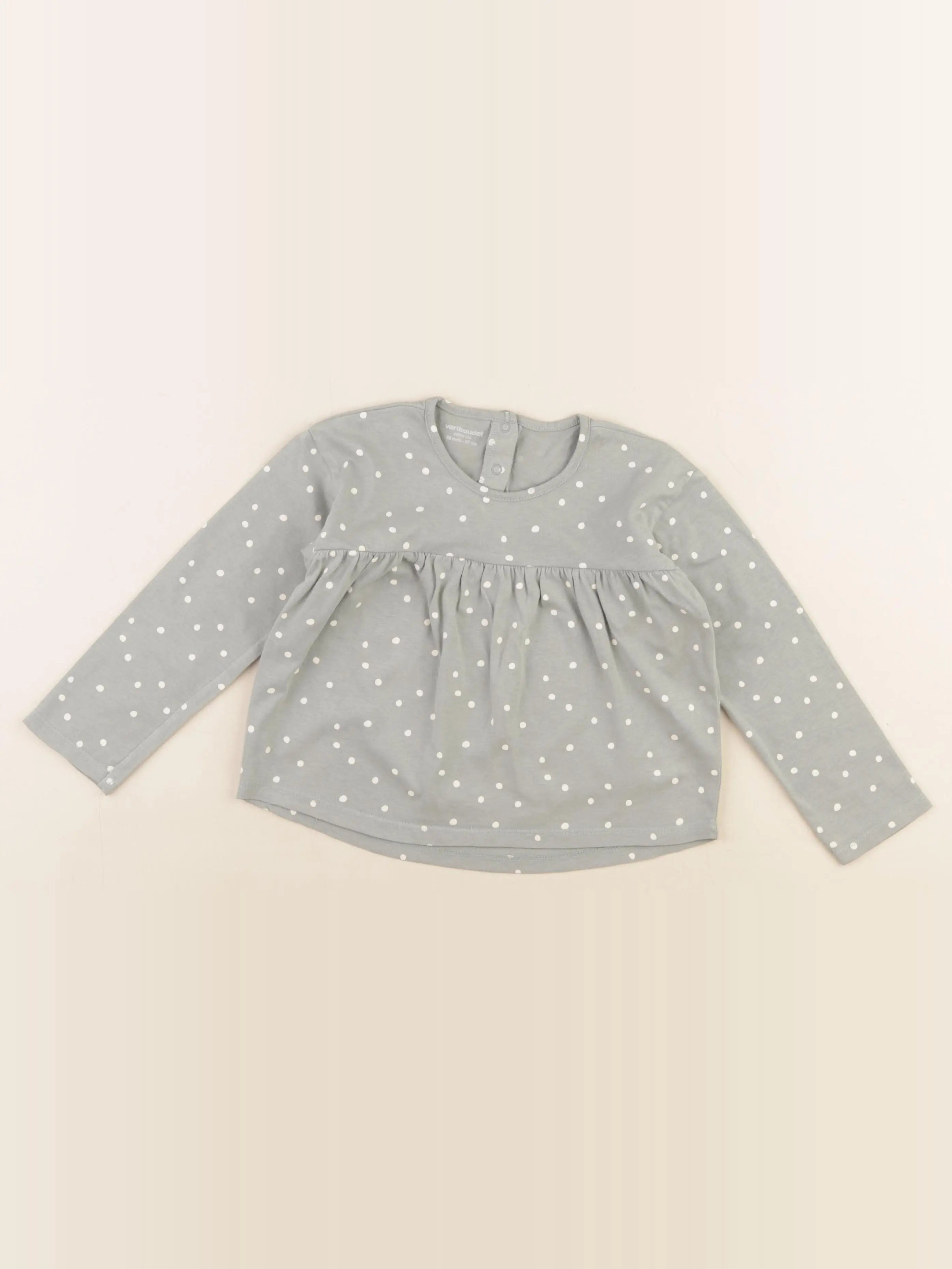 Vertbaudet - tee-shirt vert - 36 mois