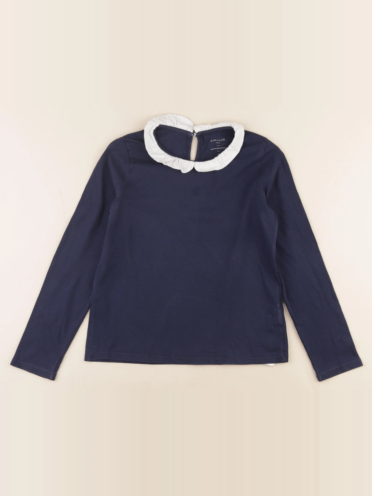 Cyrillus - tee-shirt bleu - 12 ans